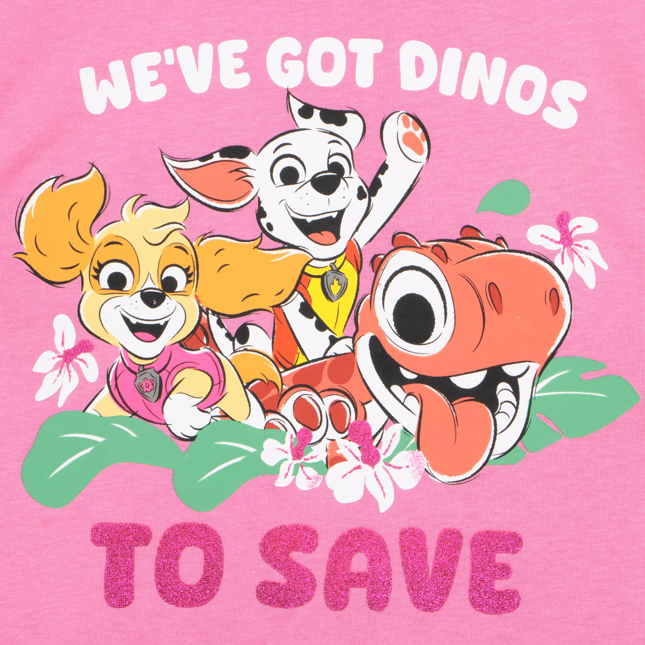 PAW Patrol Dinosaur Sleeve Spikes T-Shirt