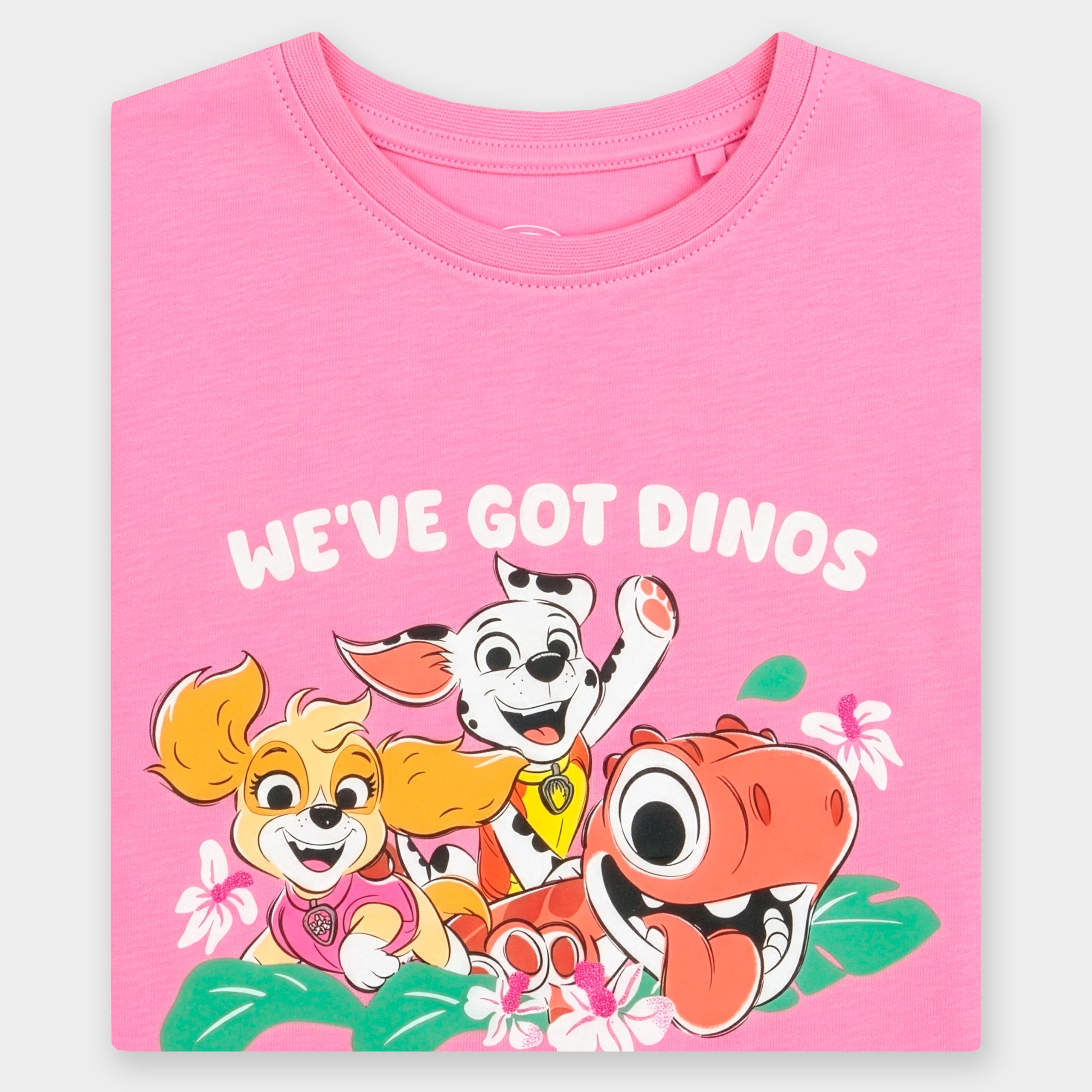 PAW Patrol Dinosaur Sleeve Spikes T-Shirt