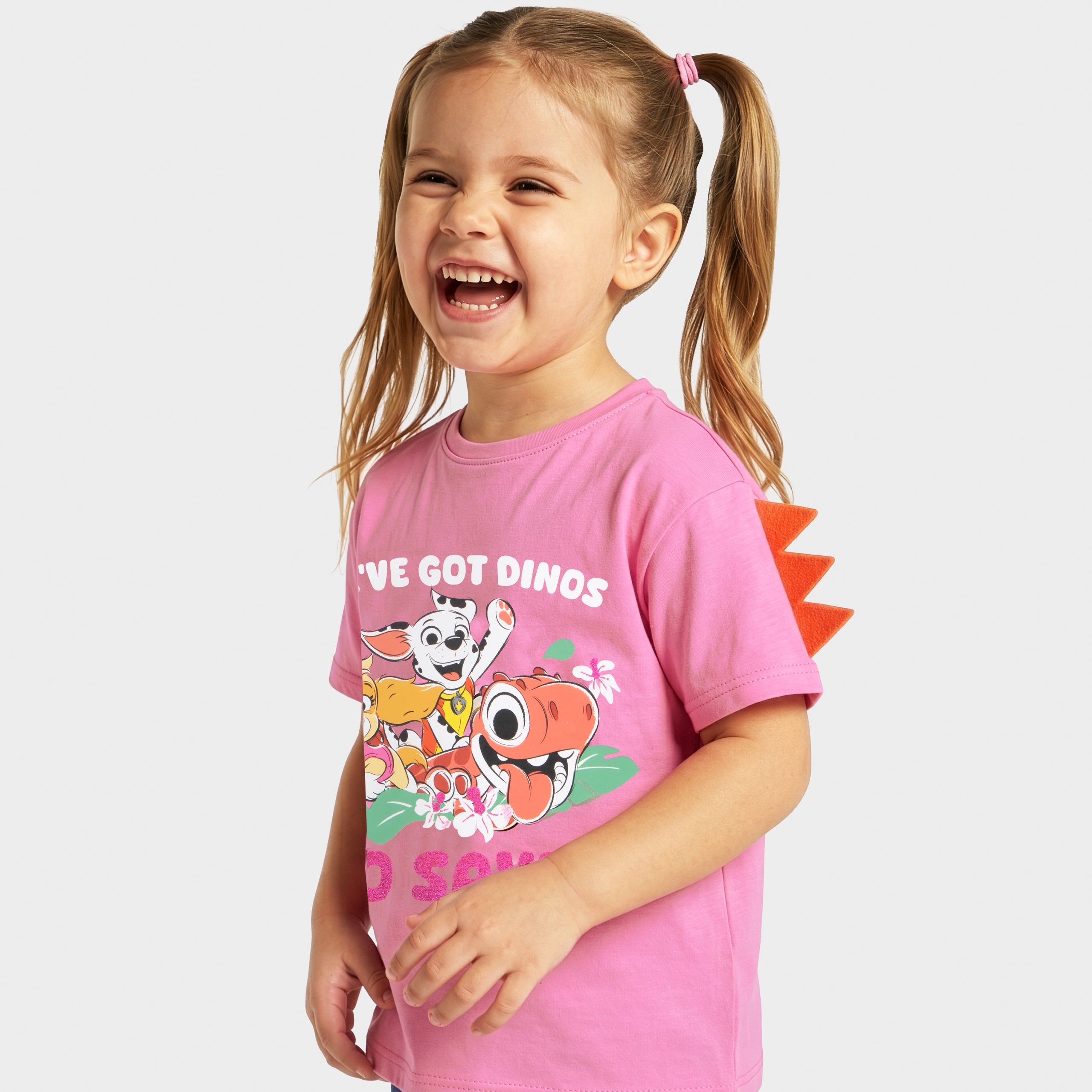 PAW Patrol Dinosaur Sleeve Spikes T-Shirt
