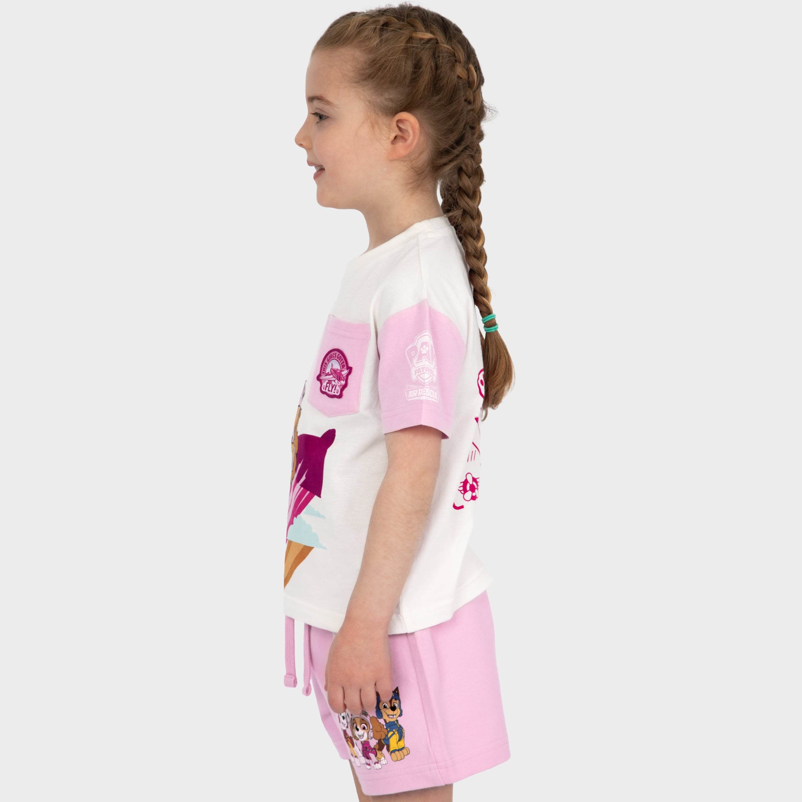 PAW Patrol T-Shirt And Shorts - Skye - Character.com