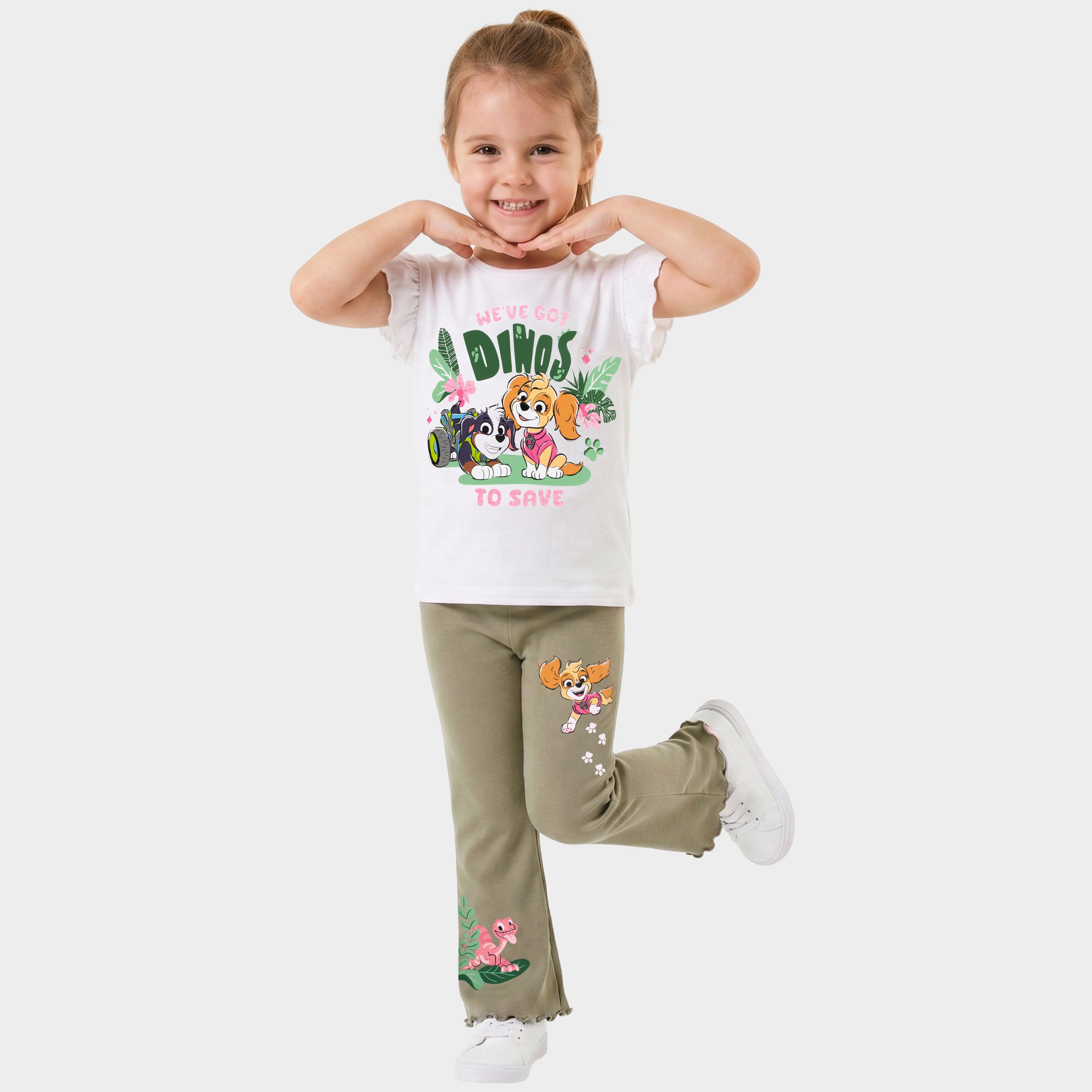 PAW Patrol Dino Movie T-Shirt and Leggings Set