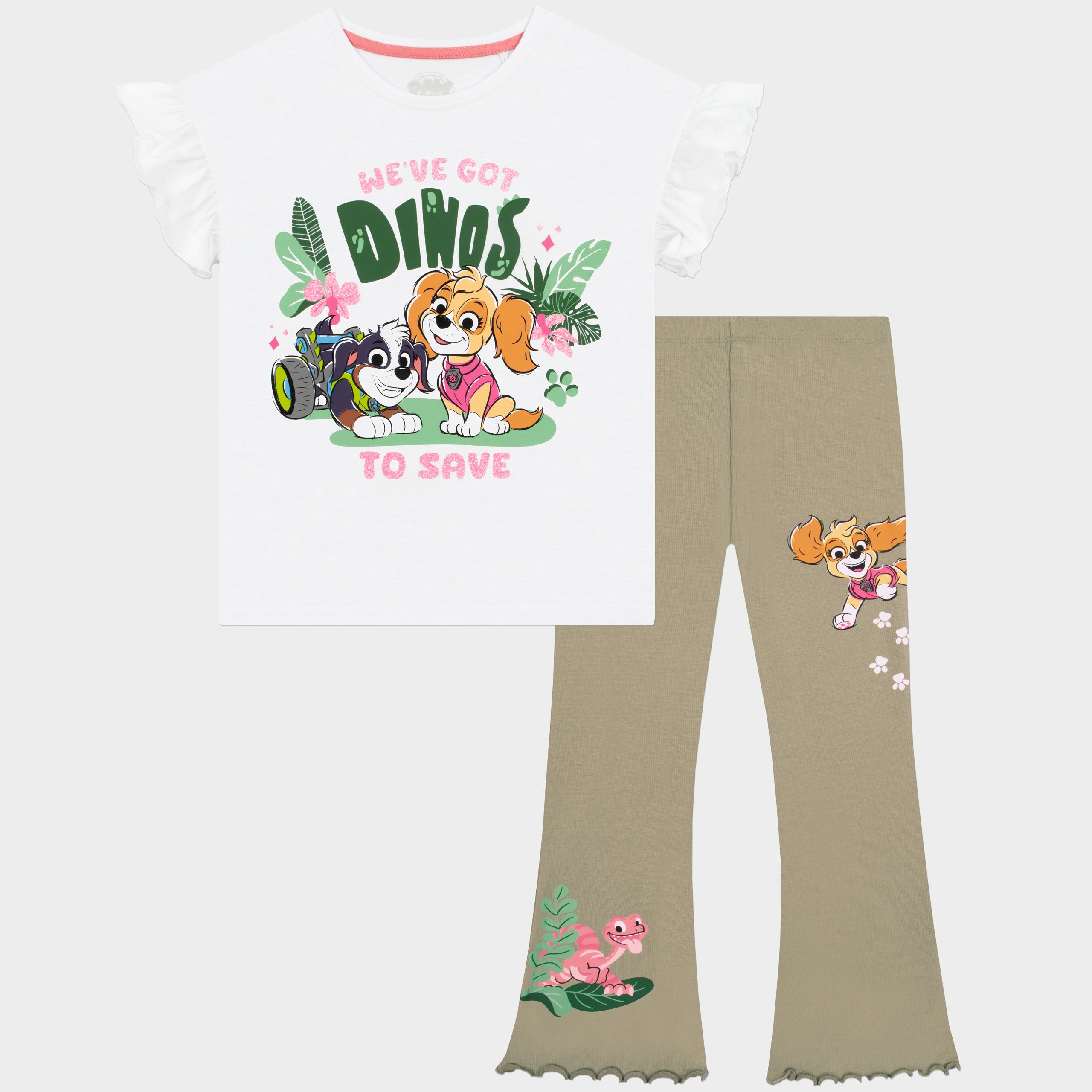 PAW Patrol Dino Movie T-Shirt and Leggings Set