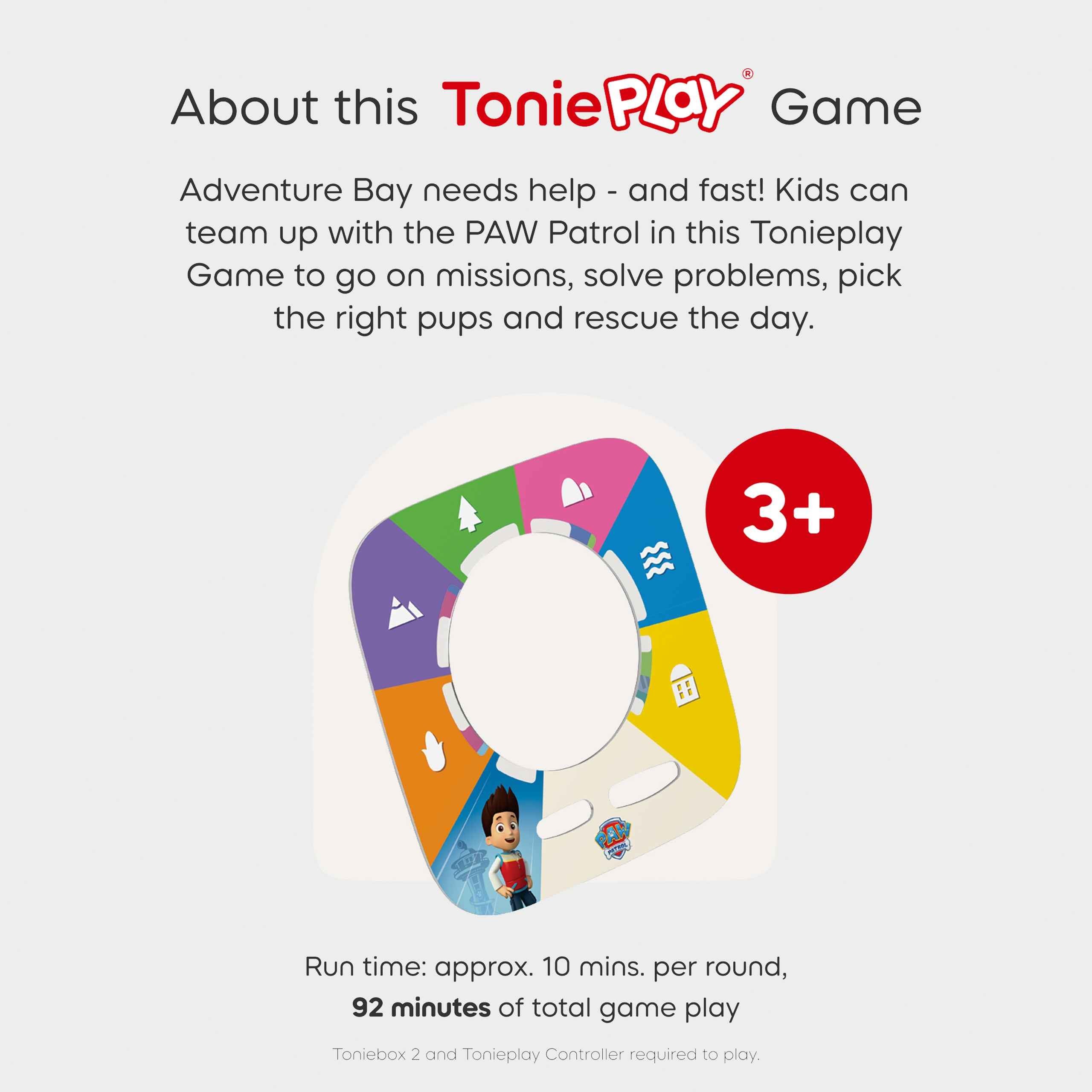 Tonies Tonieplay PAW Patrol Game