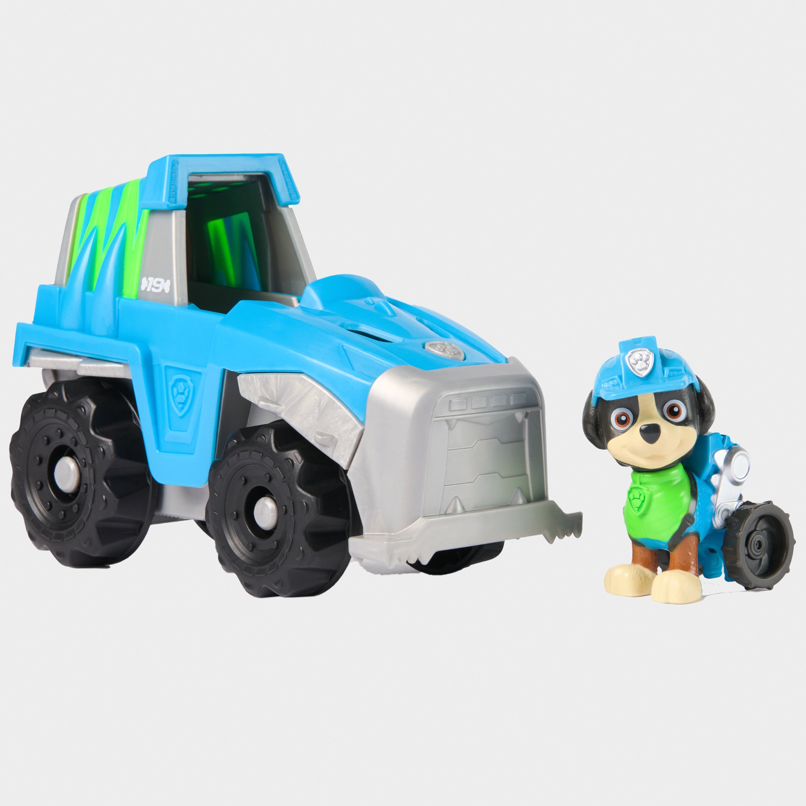 Paw Patrol Rex With Vehicle Toy