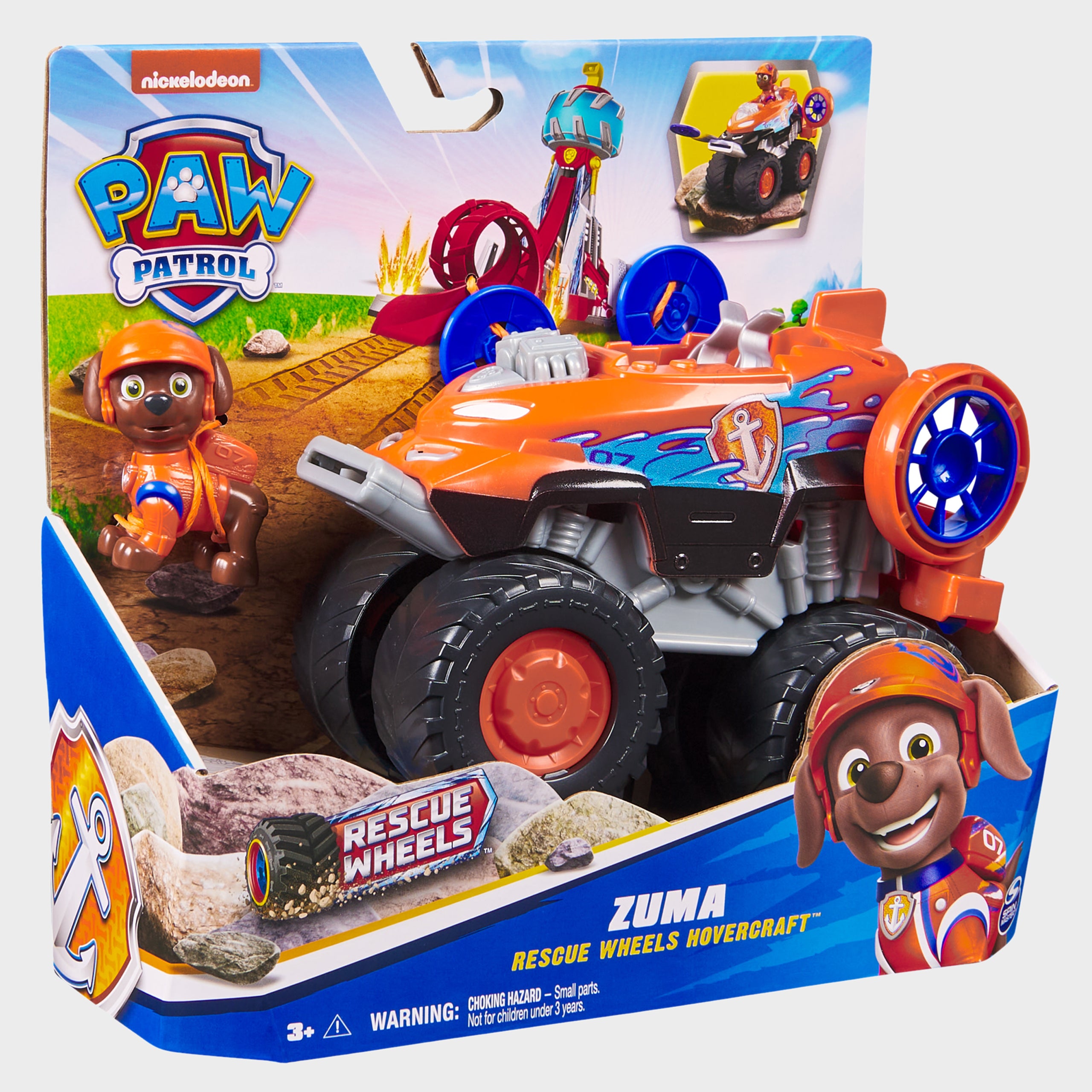 PAW Patrol Zuma's Rescue Wheels Hovercraft Vehicle