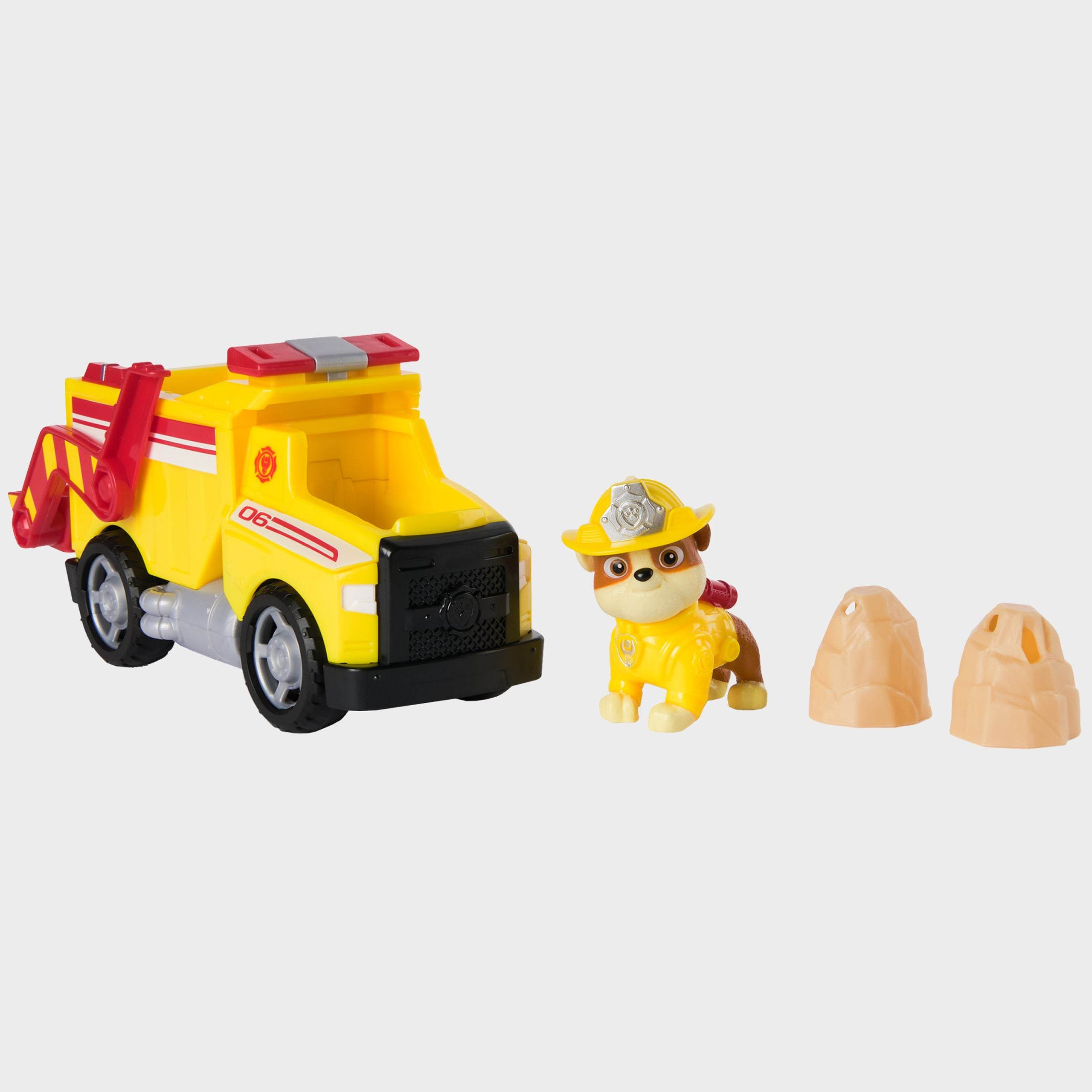 Paw Patrol Fire Rescue Rubble Vehicle Character paw-patrol-fire-rescue-rubble-vehicle-character