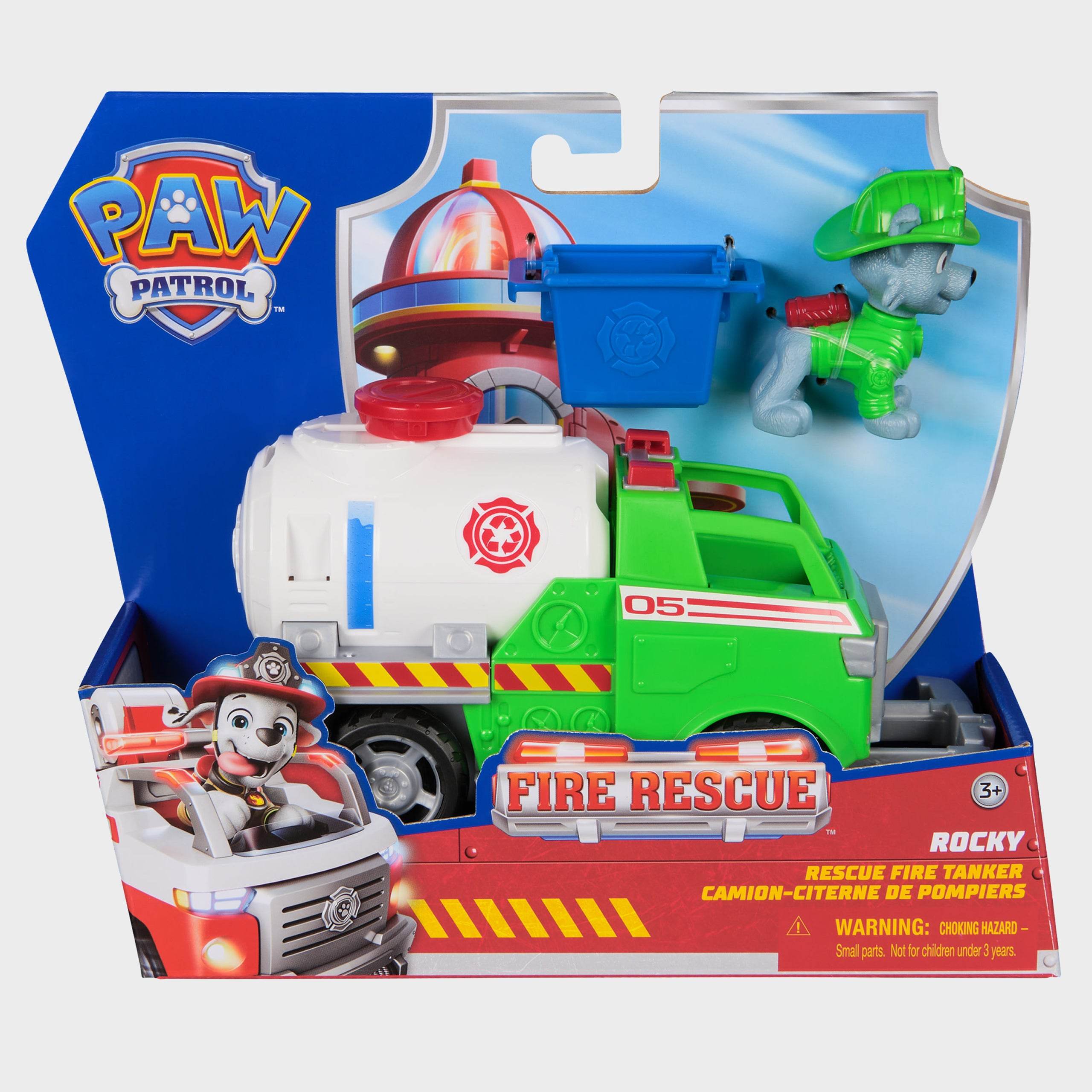 Paw Patrol Fire Rescue Rocky Vehicle - Character.com