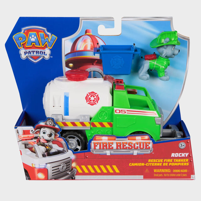 Paw Patrol Fire Rescue Rocky Vehicle - Character.com