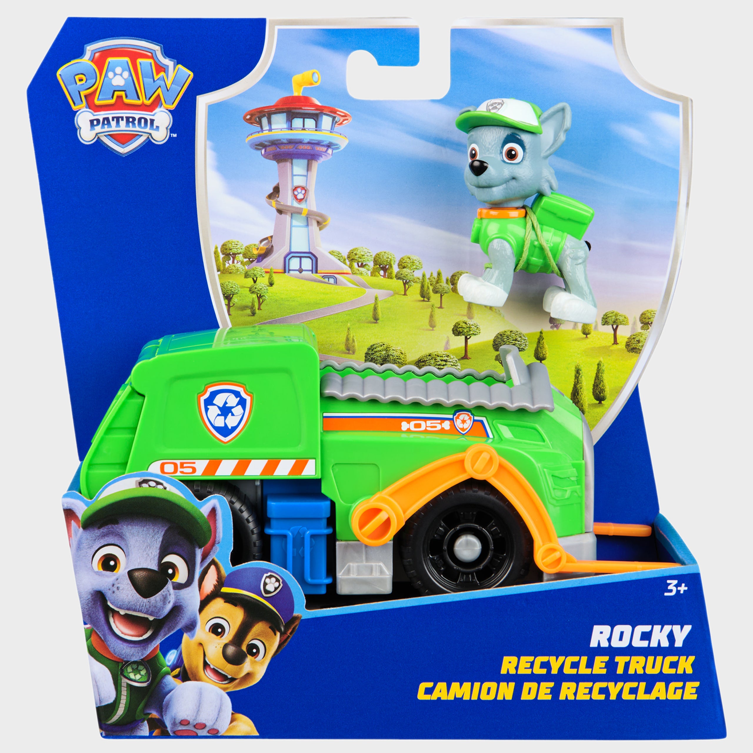 PAW Patrol Toy Rocky's Recycle Truck