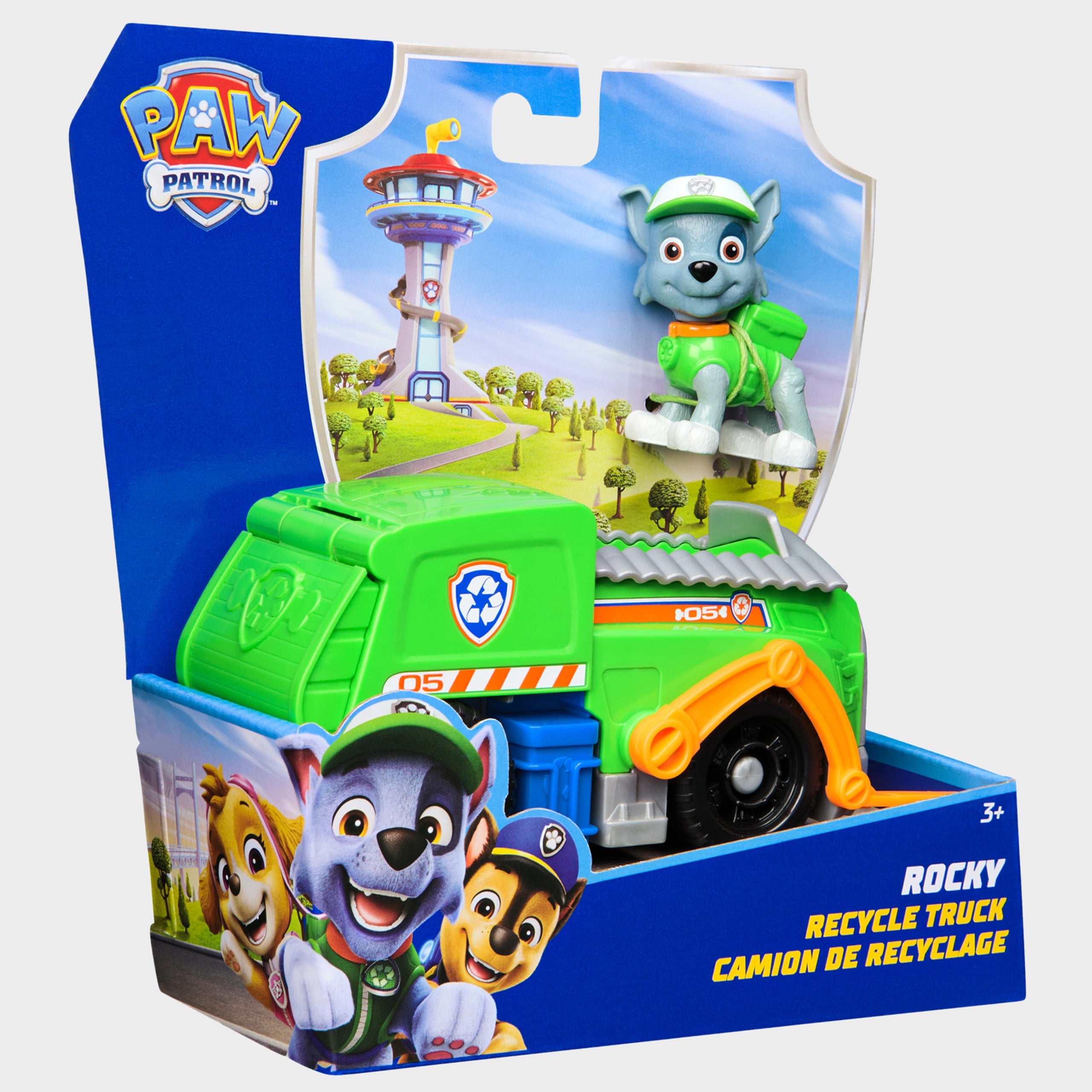 PAW Patrol Toy Rocky's Recycle Truck