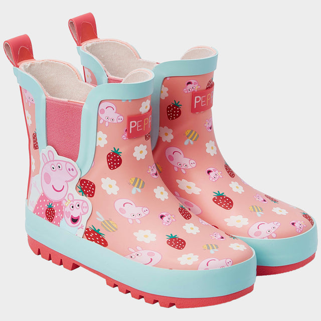 Peppa & Evie Pig Ankle Wellies