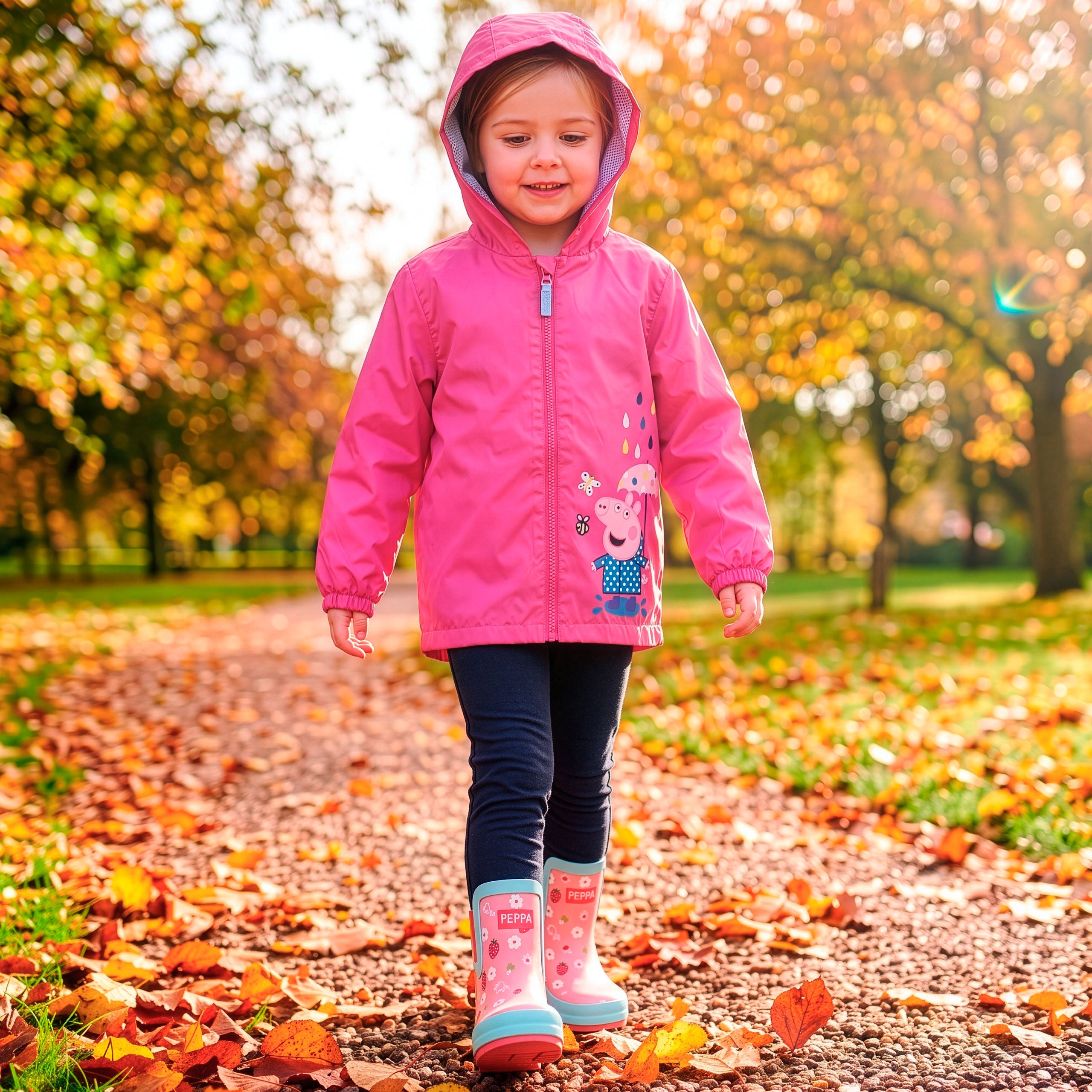 Peppa & Evie Pig Ankle Wellies