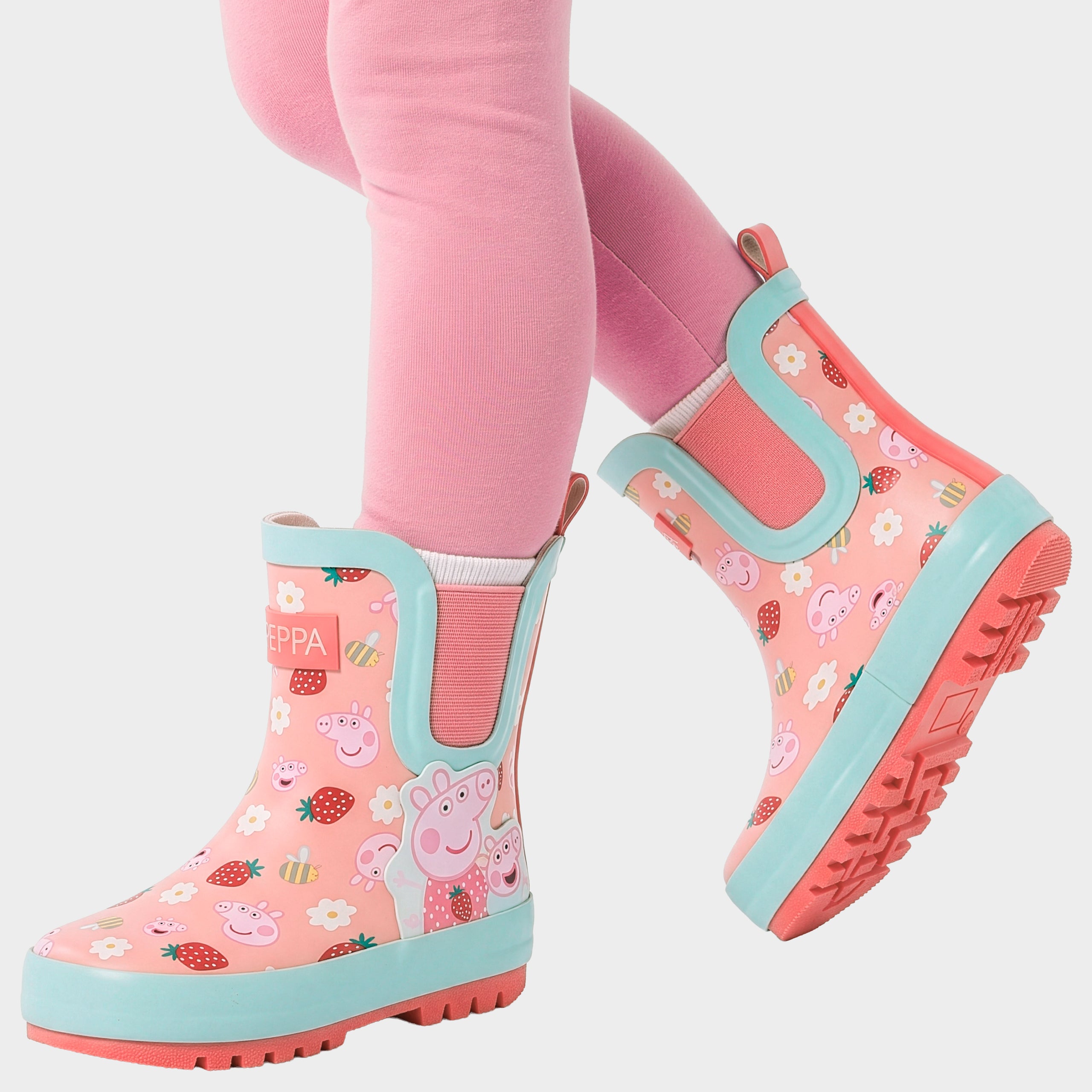 Peppa & Evie Pig Ankle Wellies