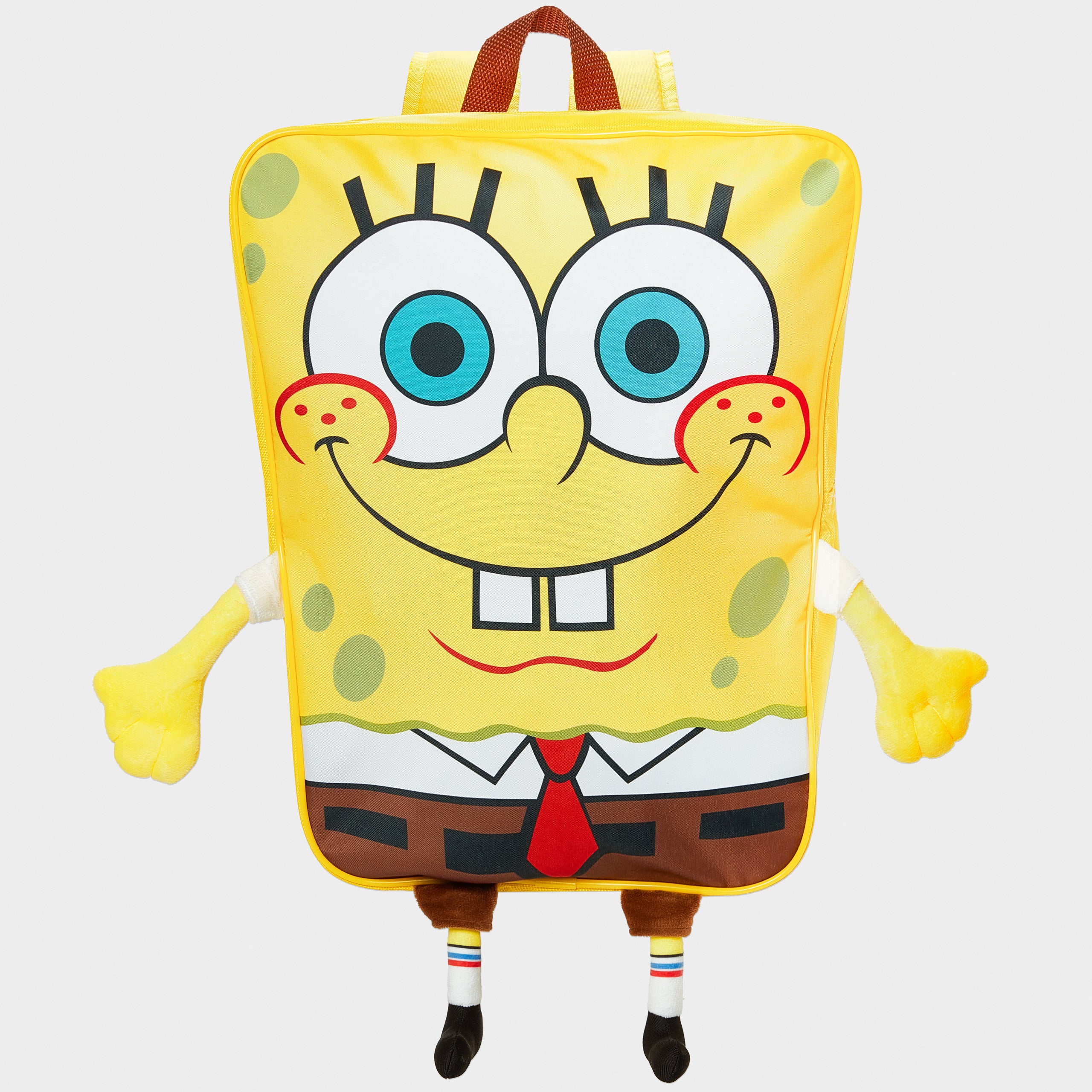SpongeBob SquarePants Backpack With 3D Plush Arms & Legs