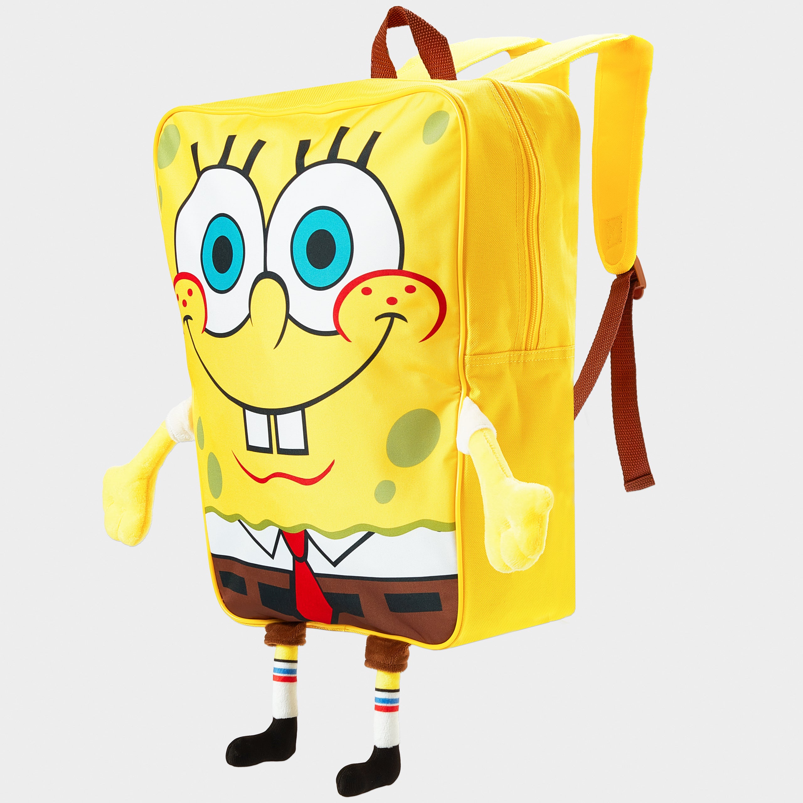 SpongeBob SquarePants Backpack With 3D Plush Arms & Legs