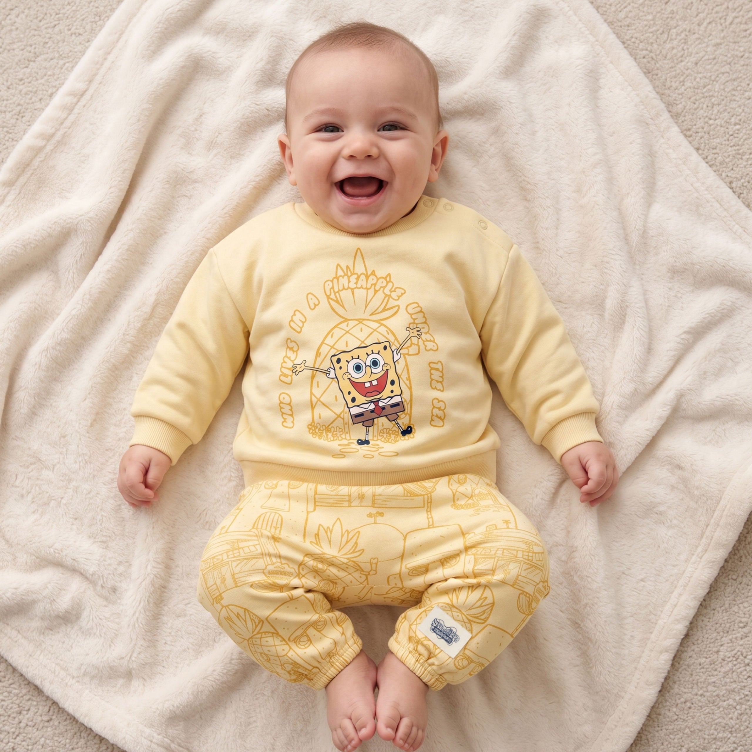 SpongeBob SqaurePants Baby Outfit Set