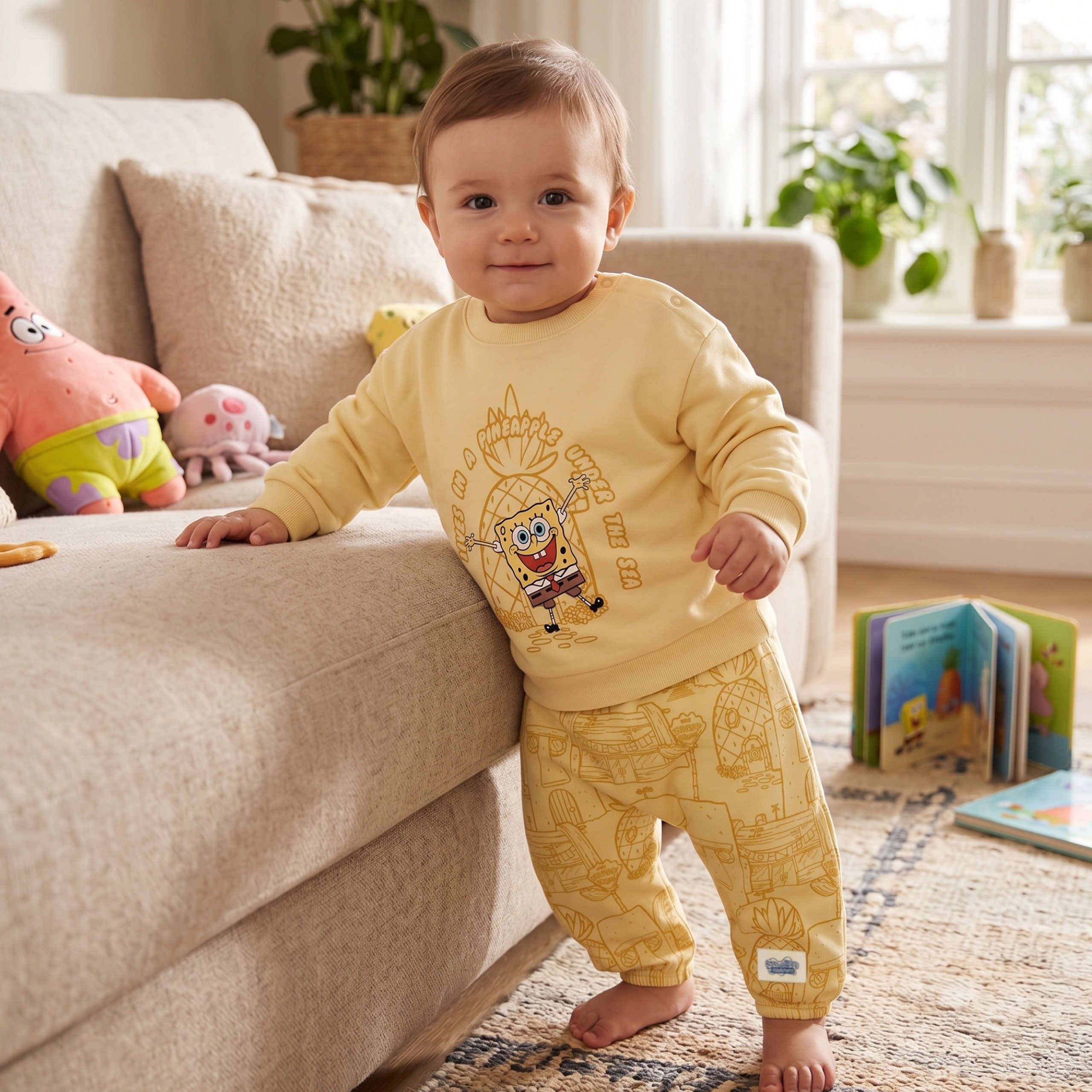 SpongeBob SqaurePants Baby Outfit Set