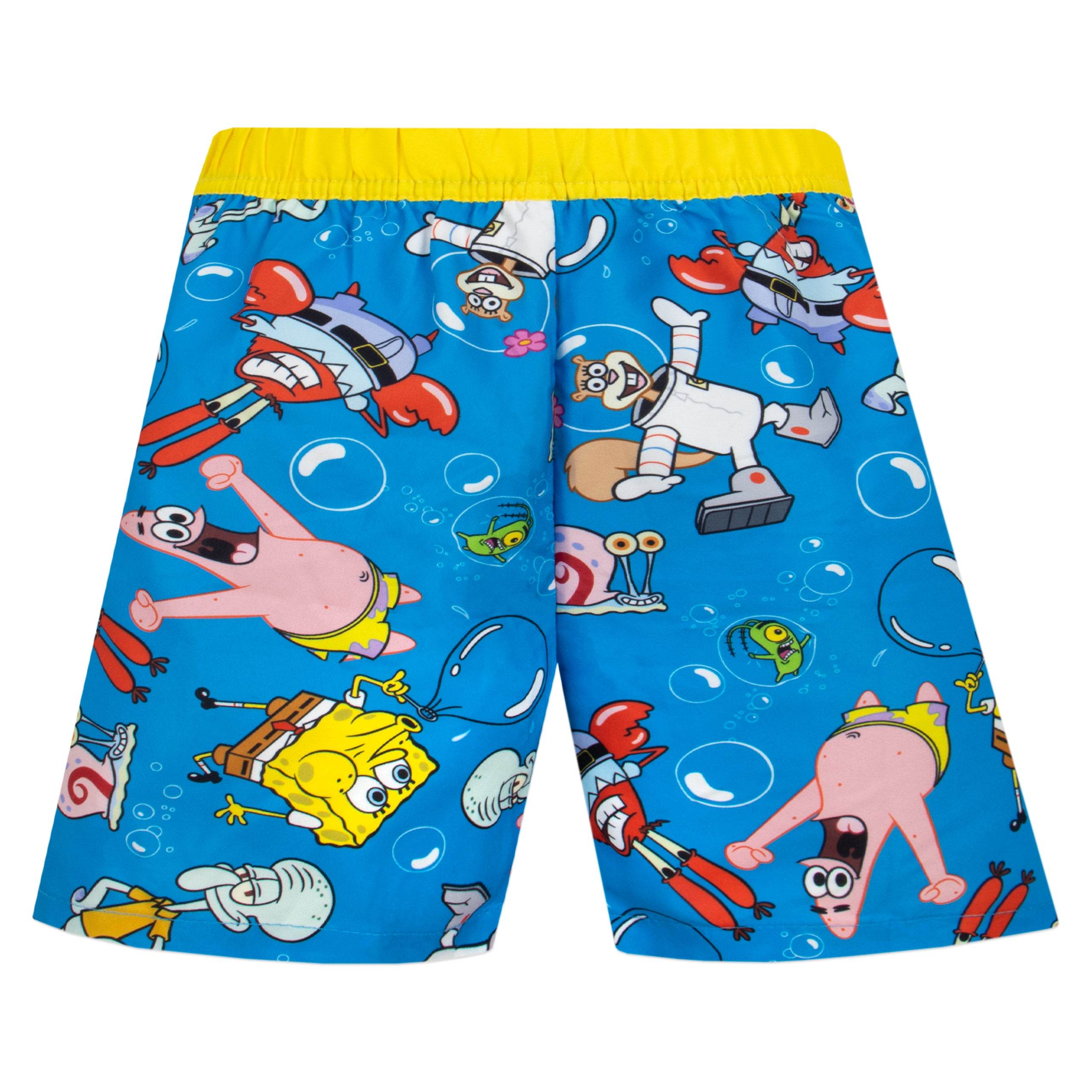 SpongeBob Swimming Costume Boys Swimwear - Main Image