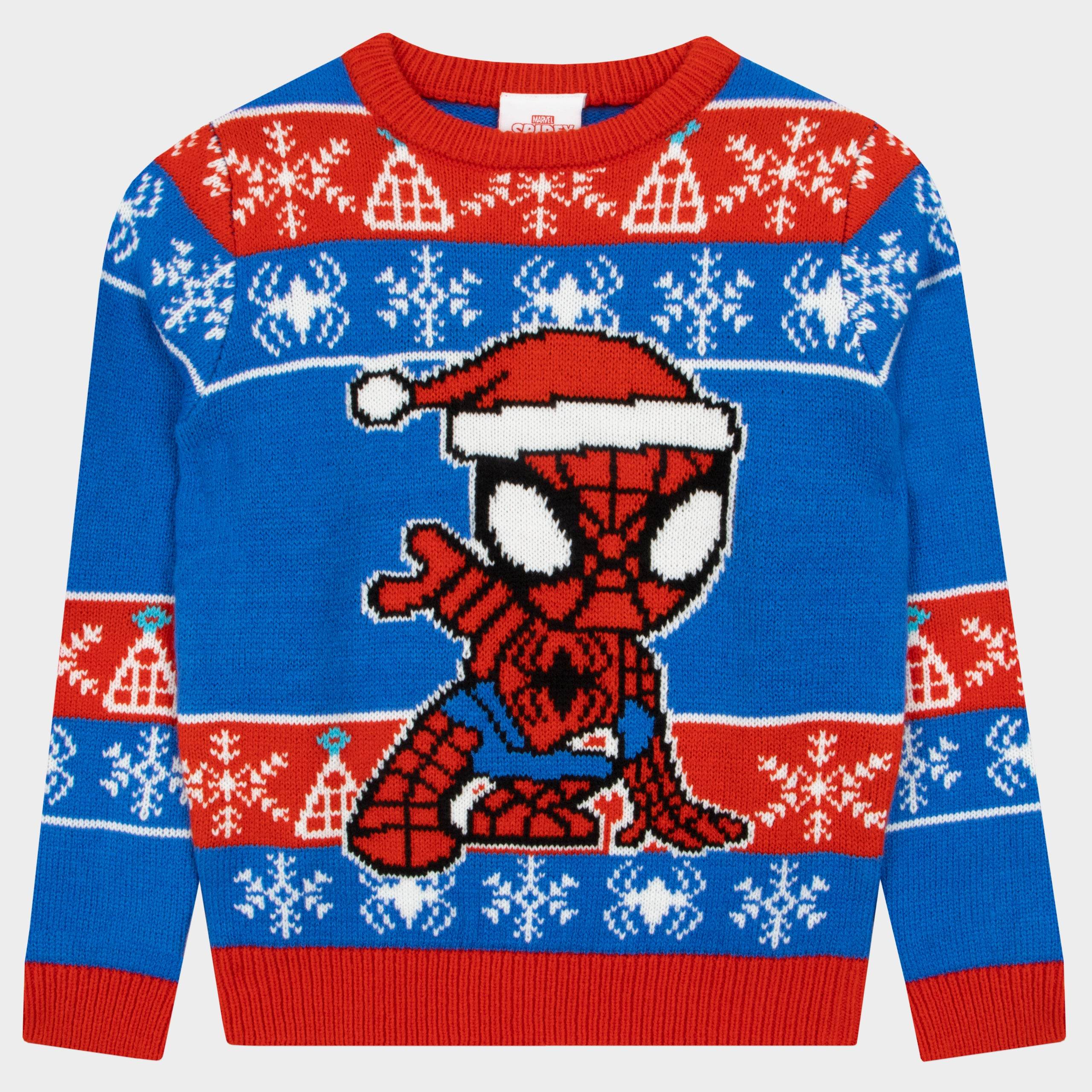 Spidey And His Amazing Friends Christmas Jumper - Character.com
