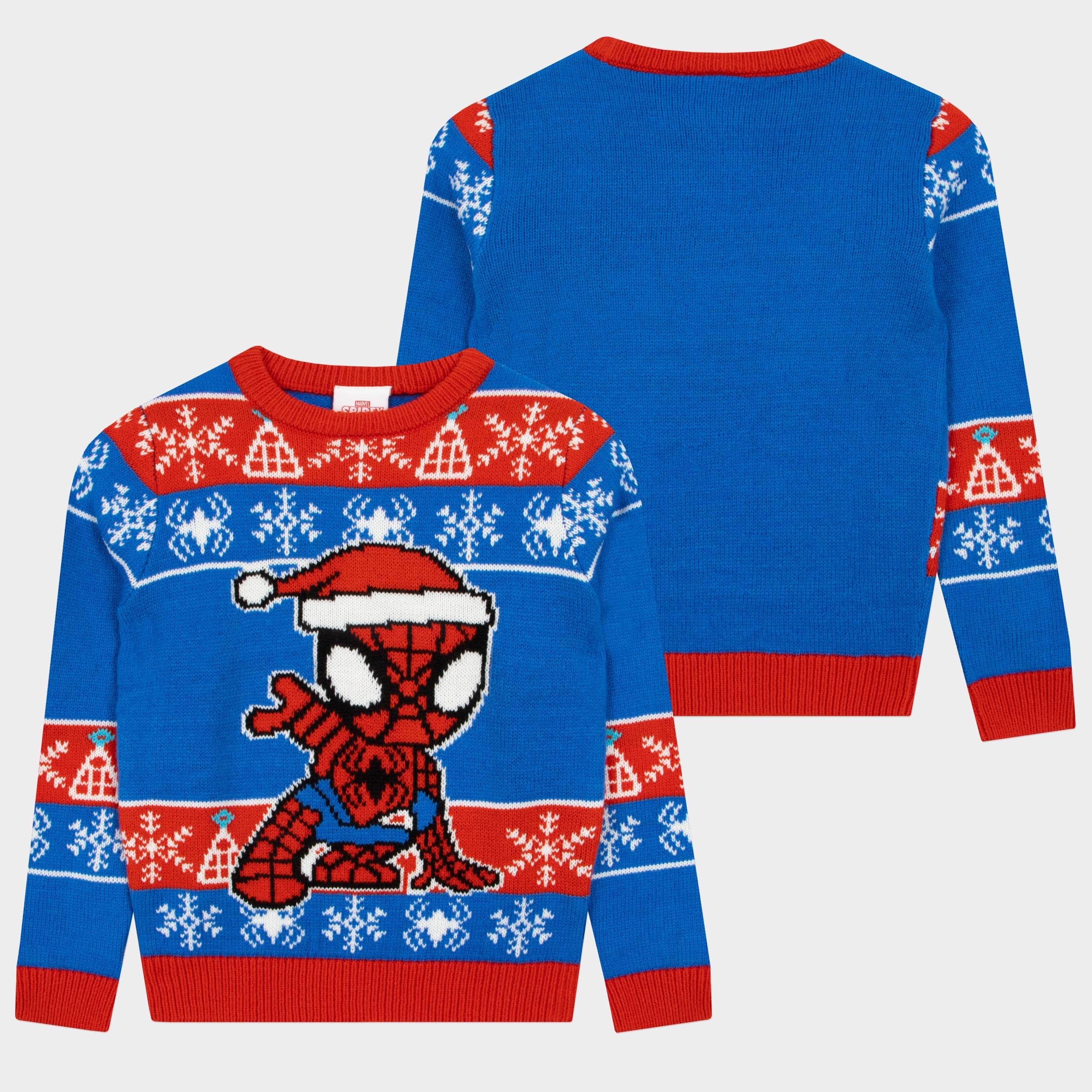 Spidey And His Amazing Friends Christmas Jumper - Character.com