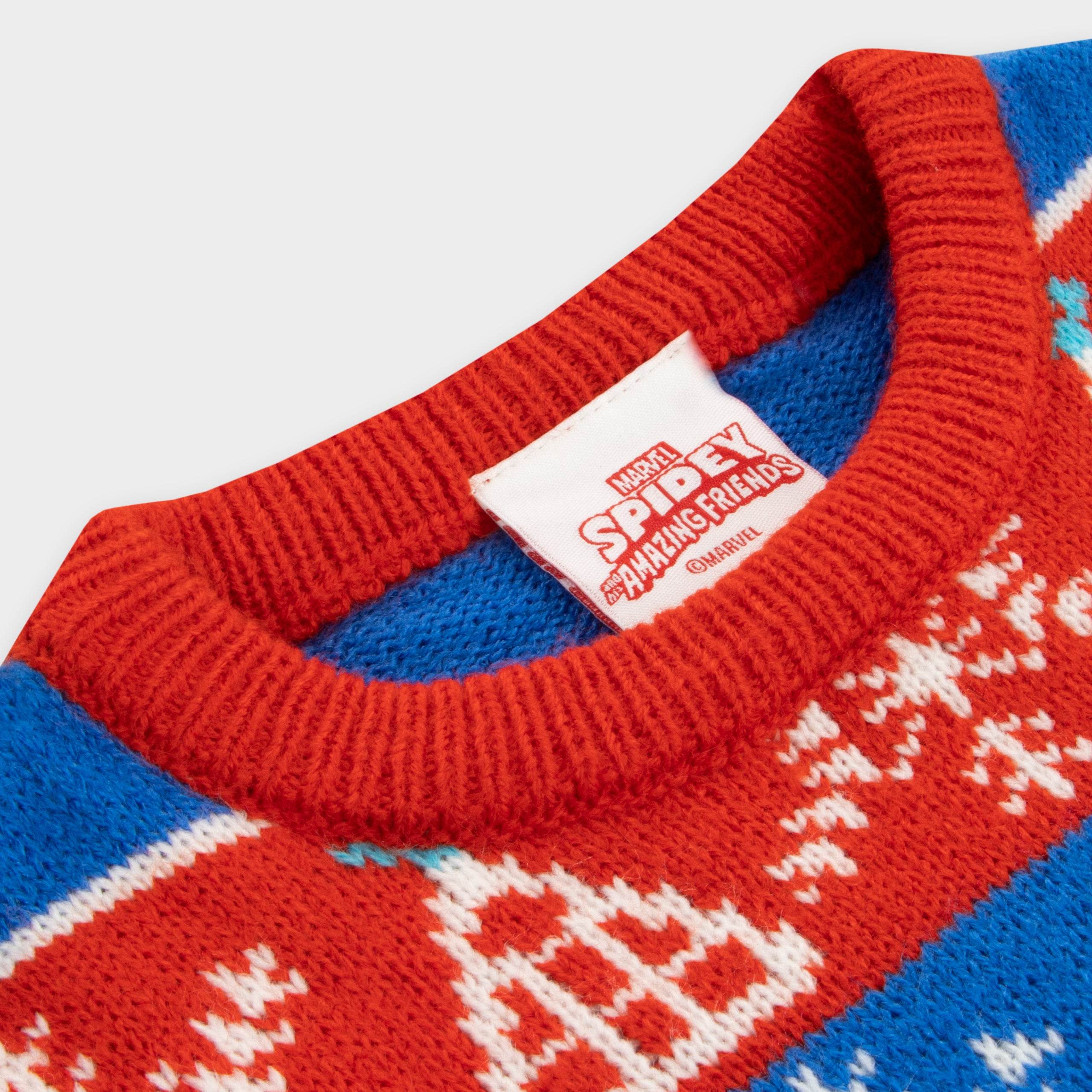 Spidey And His Amazing Friends Christmas Jumper - Character.com