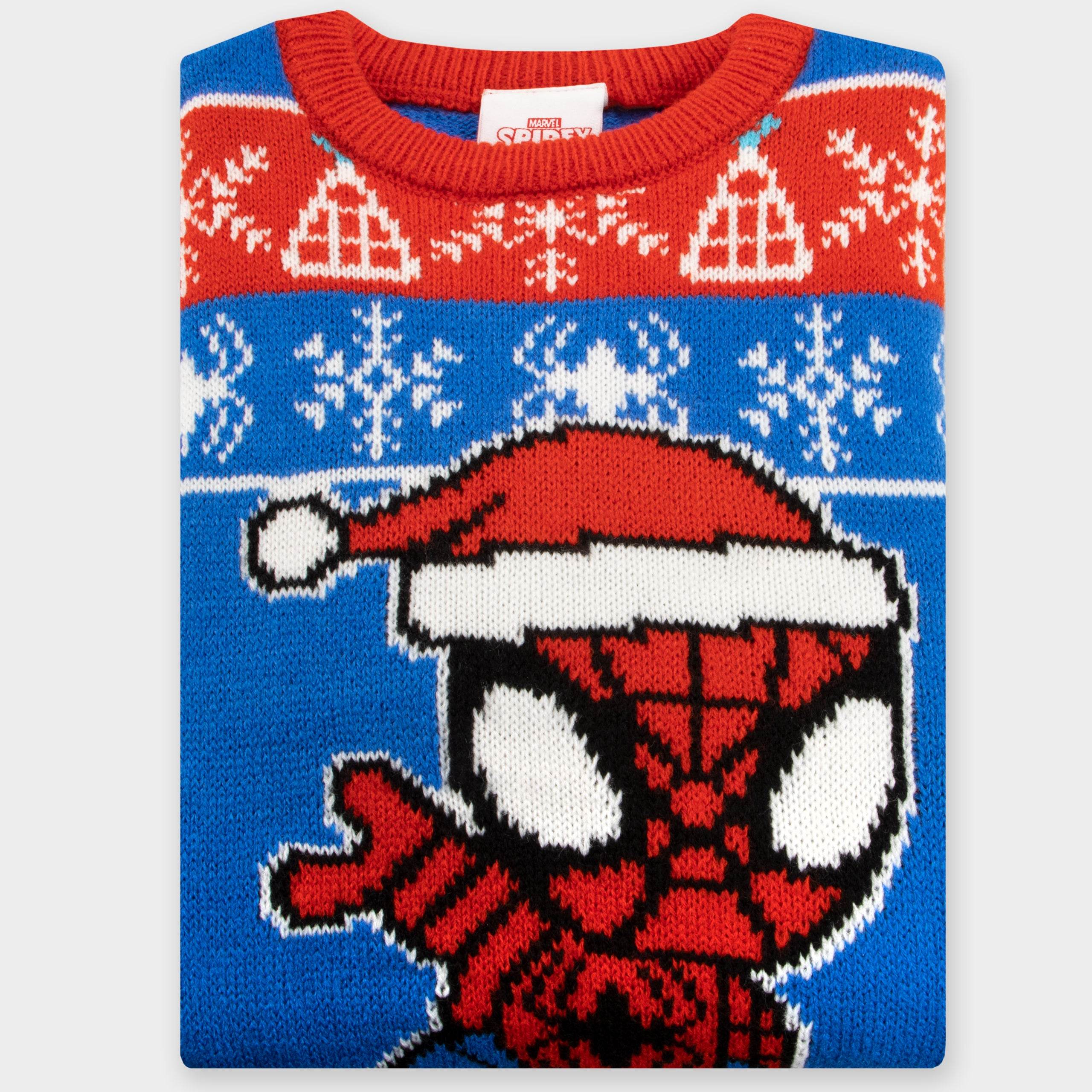 Spidey And His Amazing Friends Christmas Jumper - Character.com