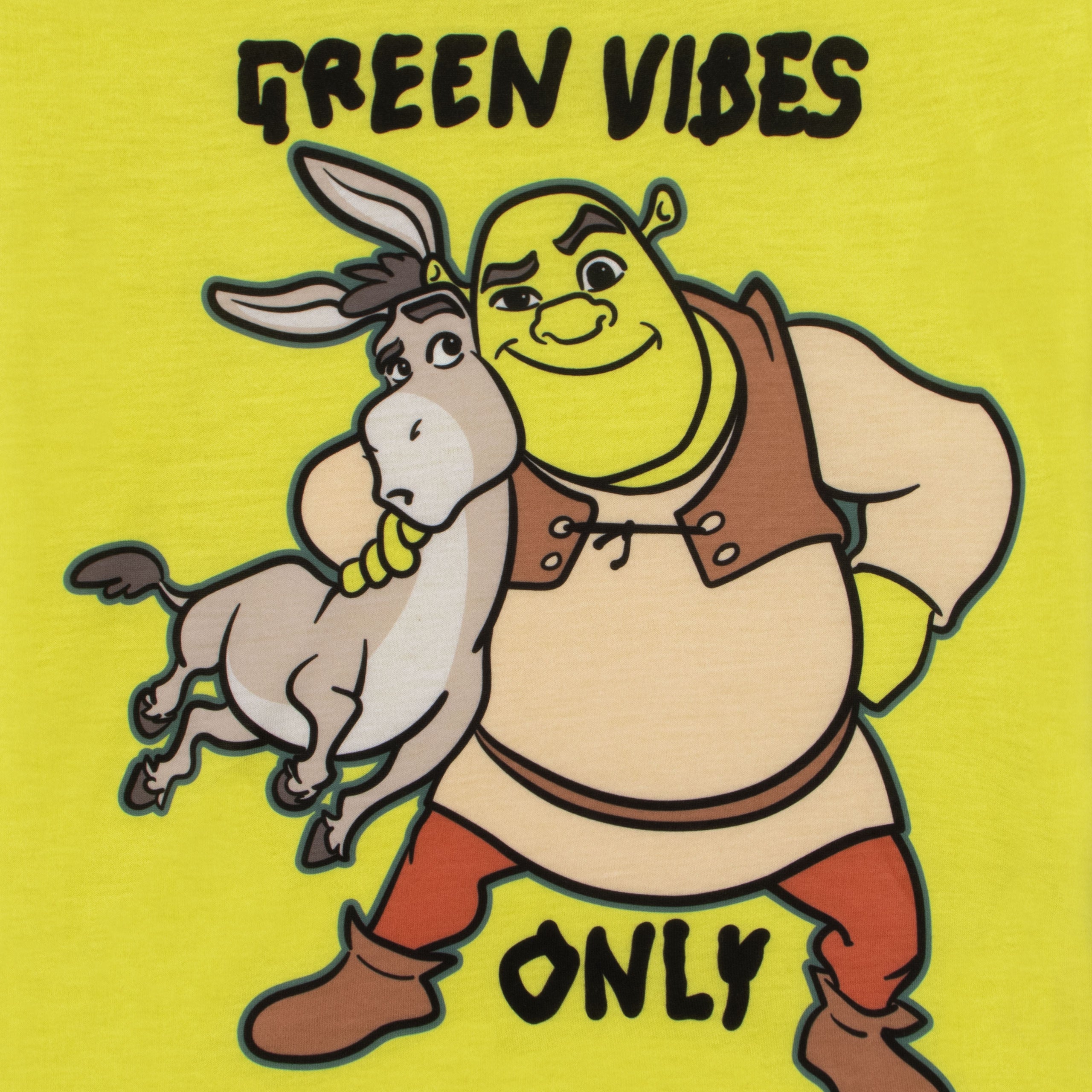 Shrek Green Vibes Only Long Pyjamas