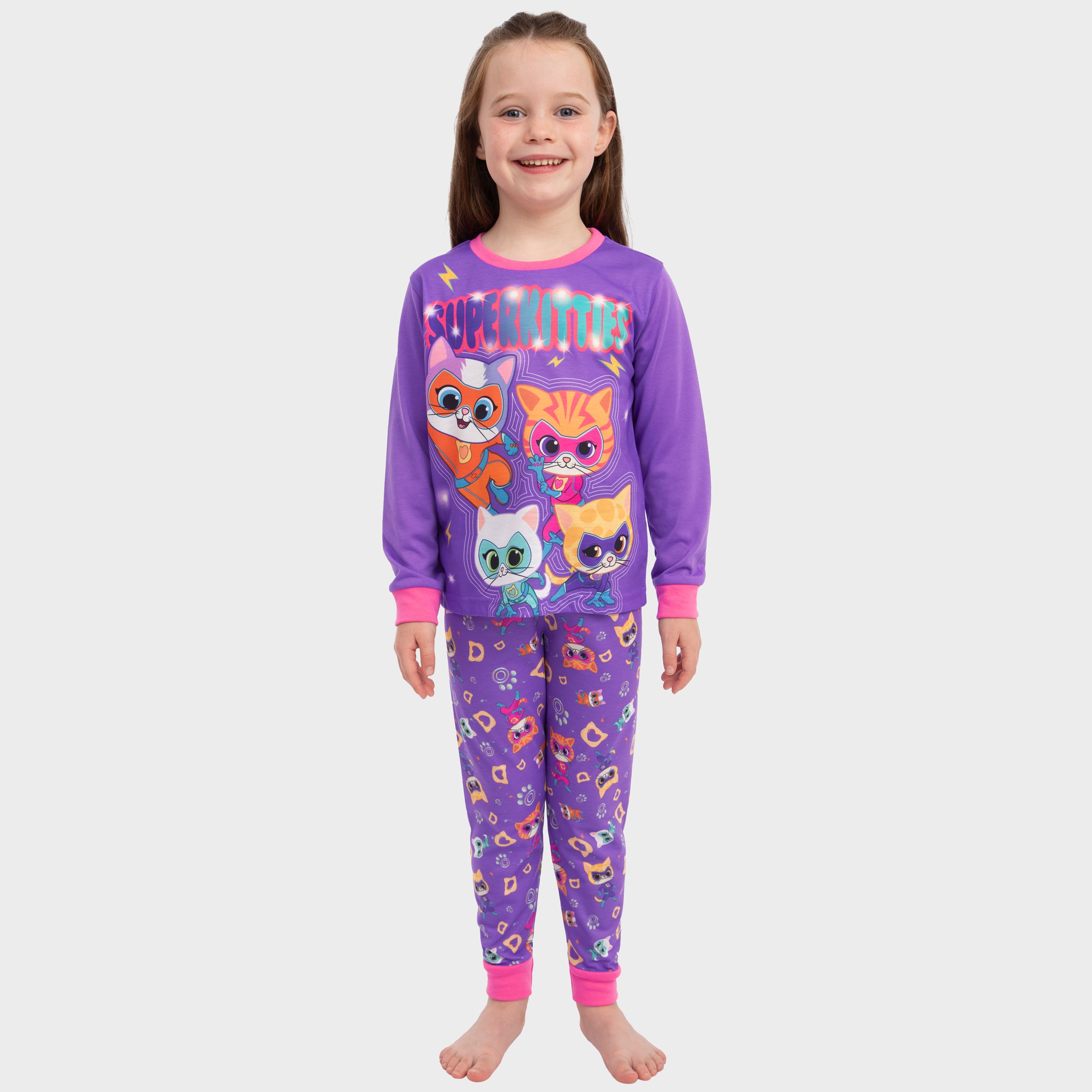 SuperKitties Long Pyjamas