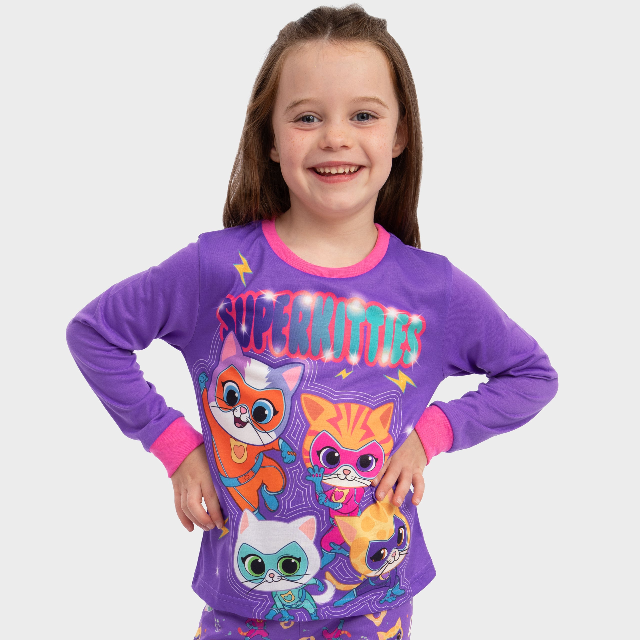 SuperKitties Long Pyjamas