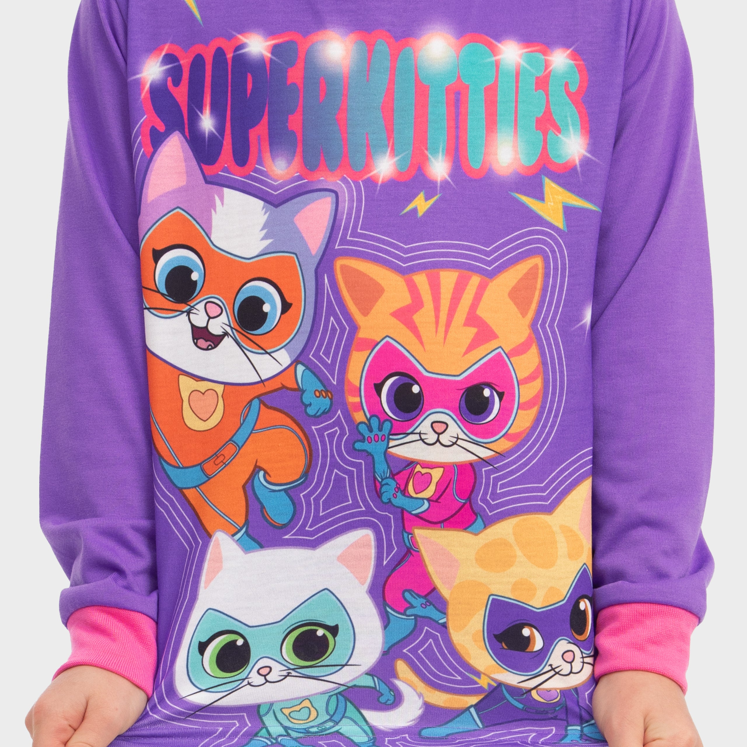 SuperKitties Long Pyjamas