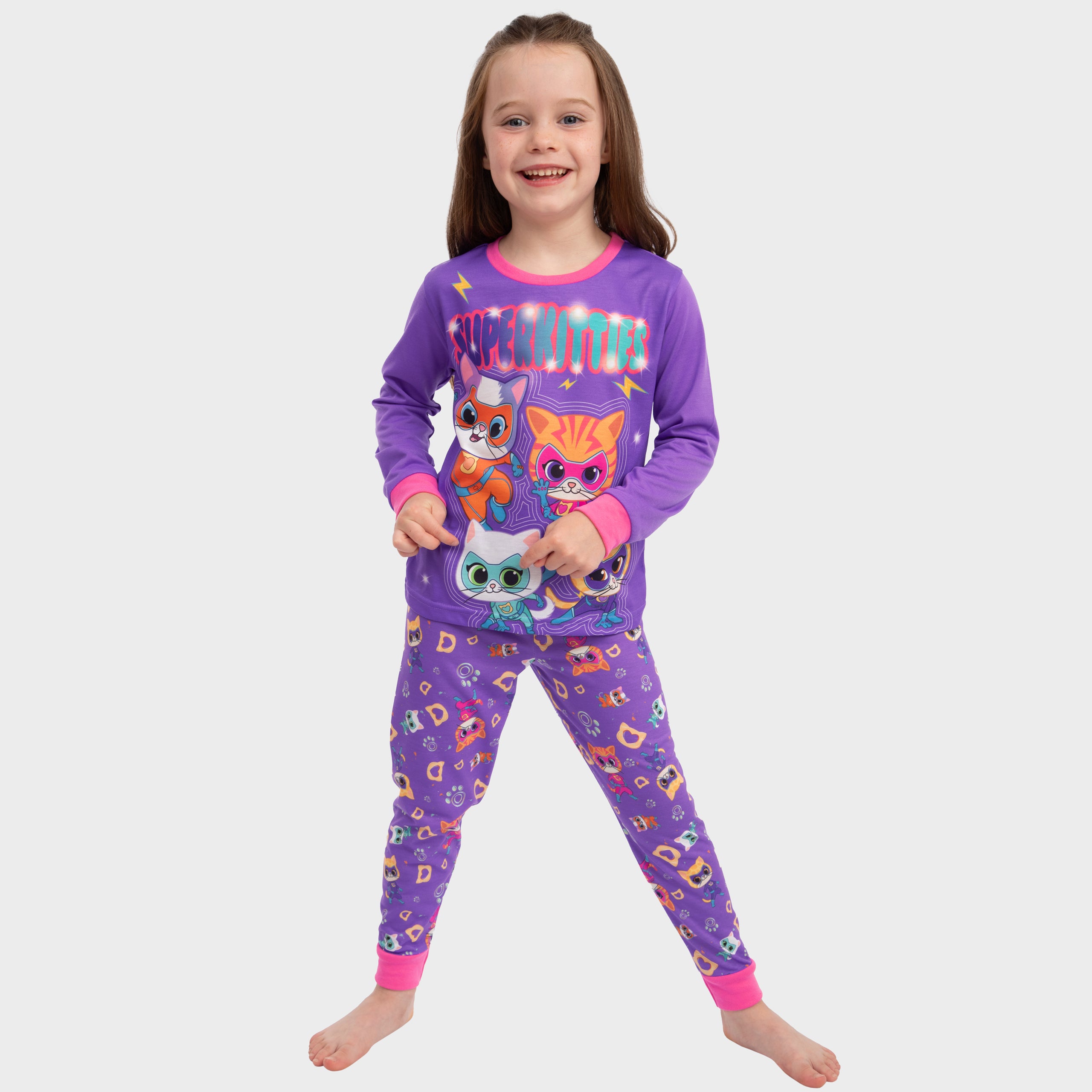 SuperKitties Long Pyjamas