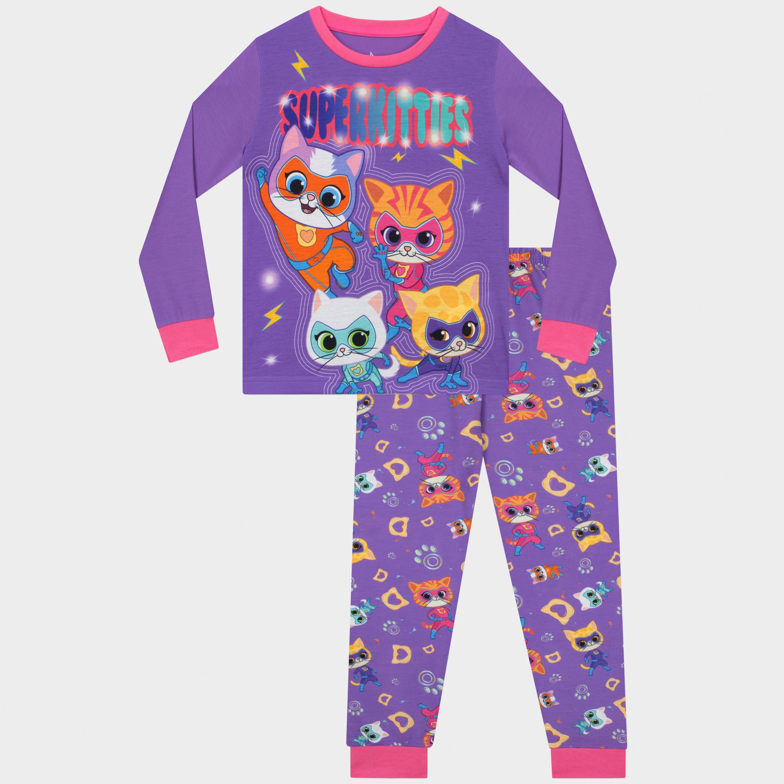 SuperKitties Long Pyjamas