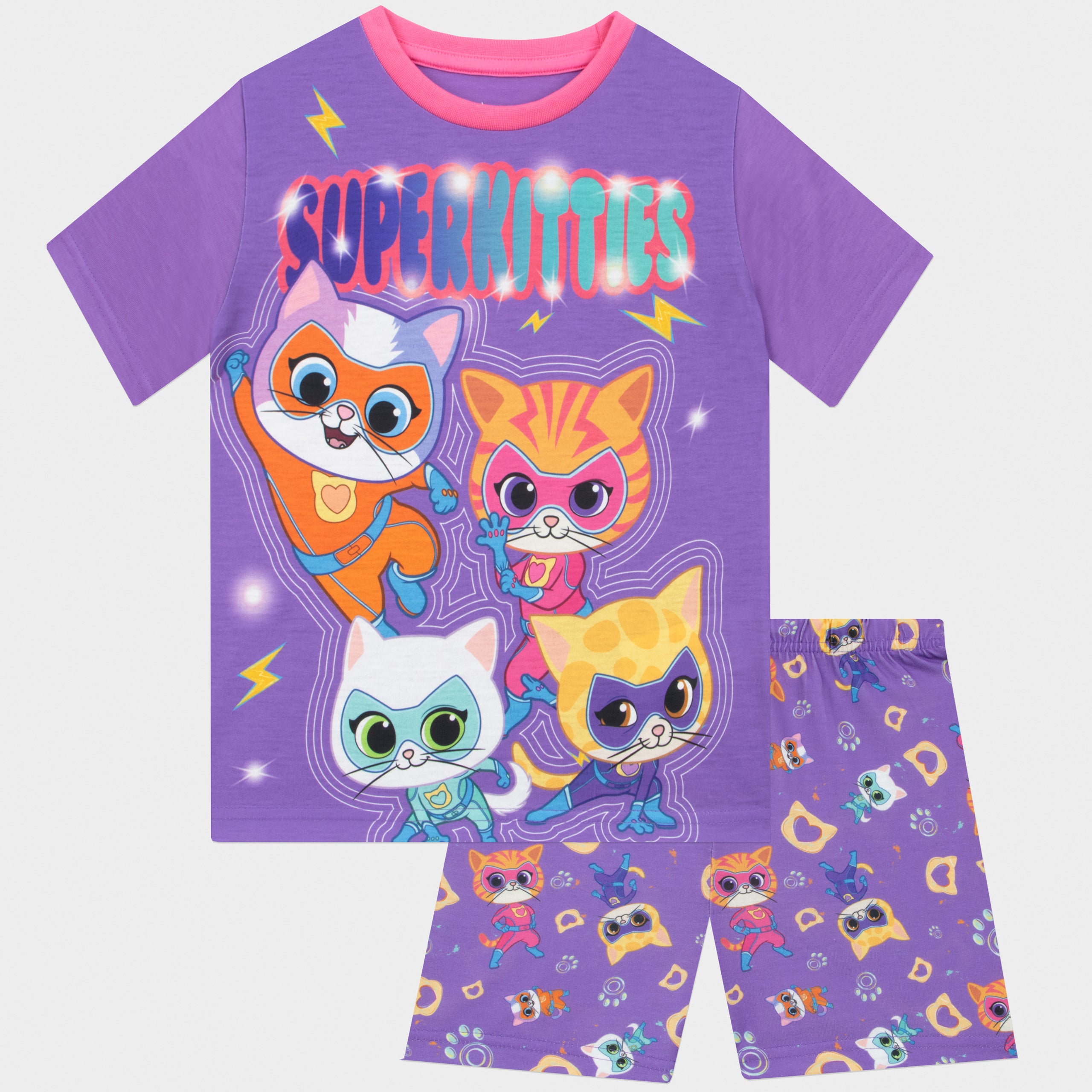 Disney SuperKitties Short Pyjamas