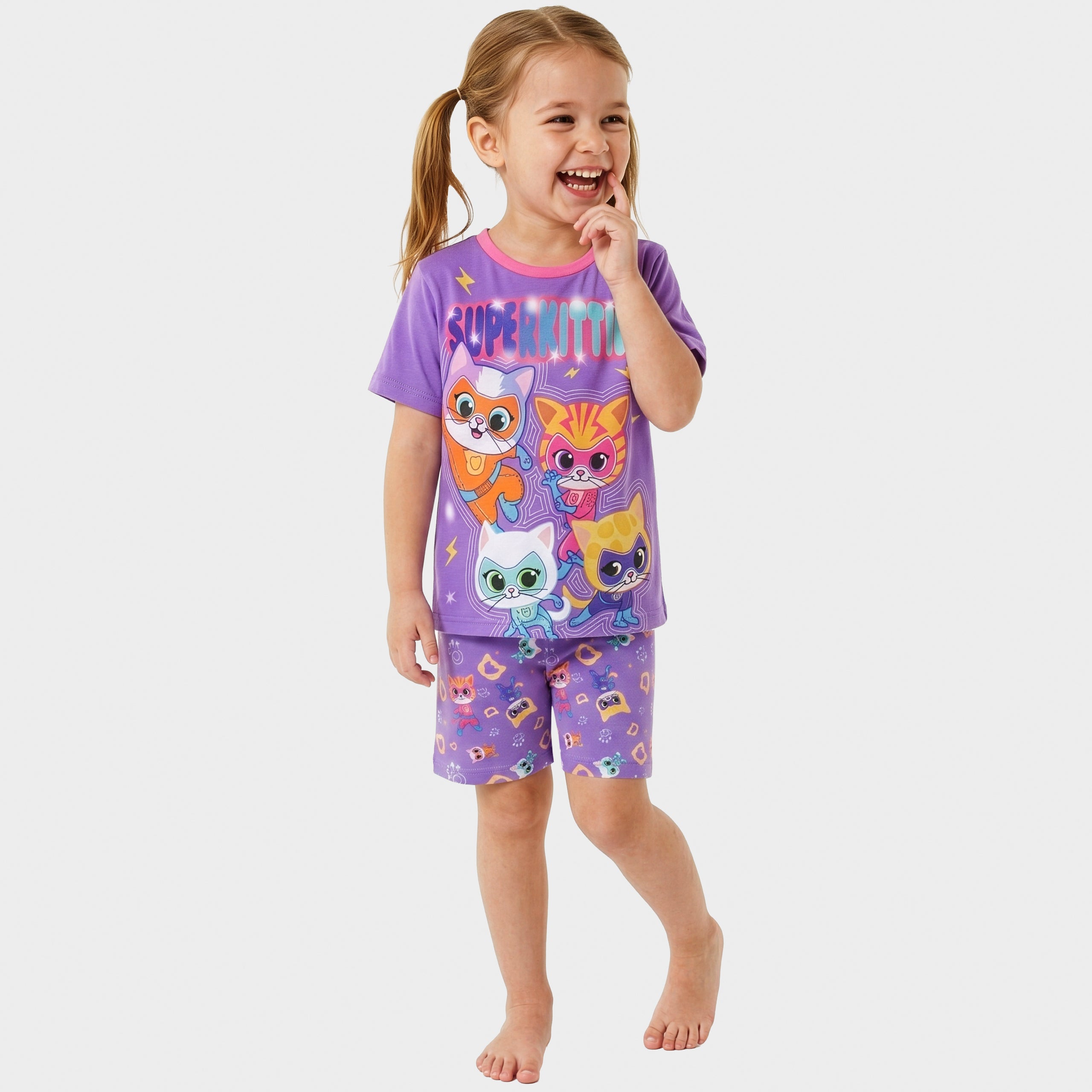 Disney SuperKitties Short Pyjamas