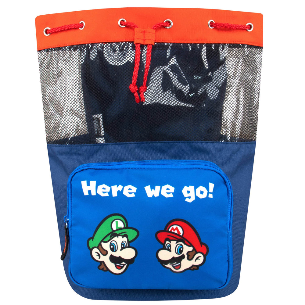 Super Mario Swim Bag | Mario and Luigi Backpack | Character.com