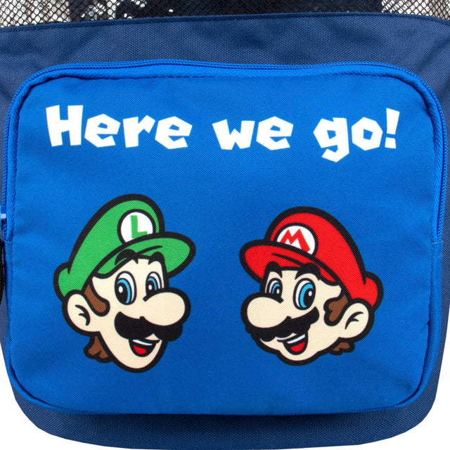 Super Mario Swim Bag | Mario and Luigi Backpack | Character.com