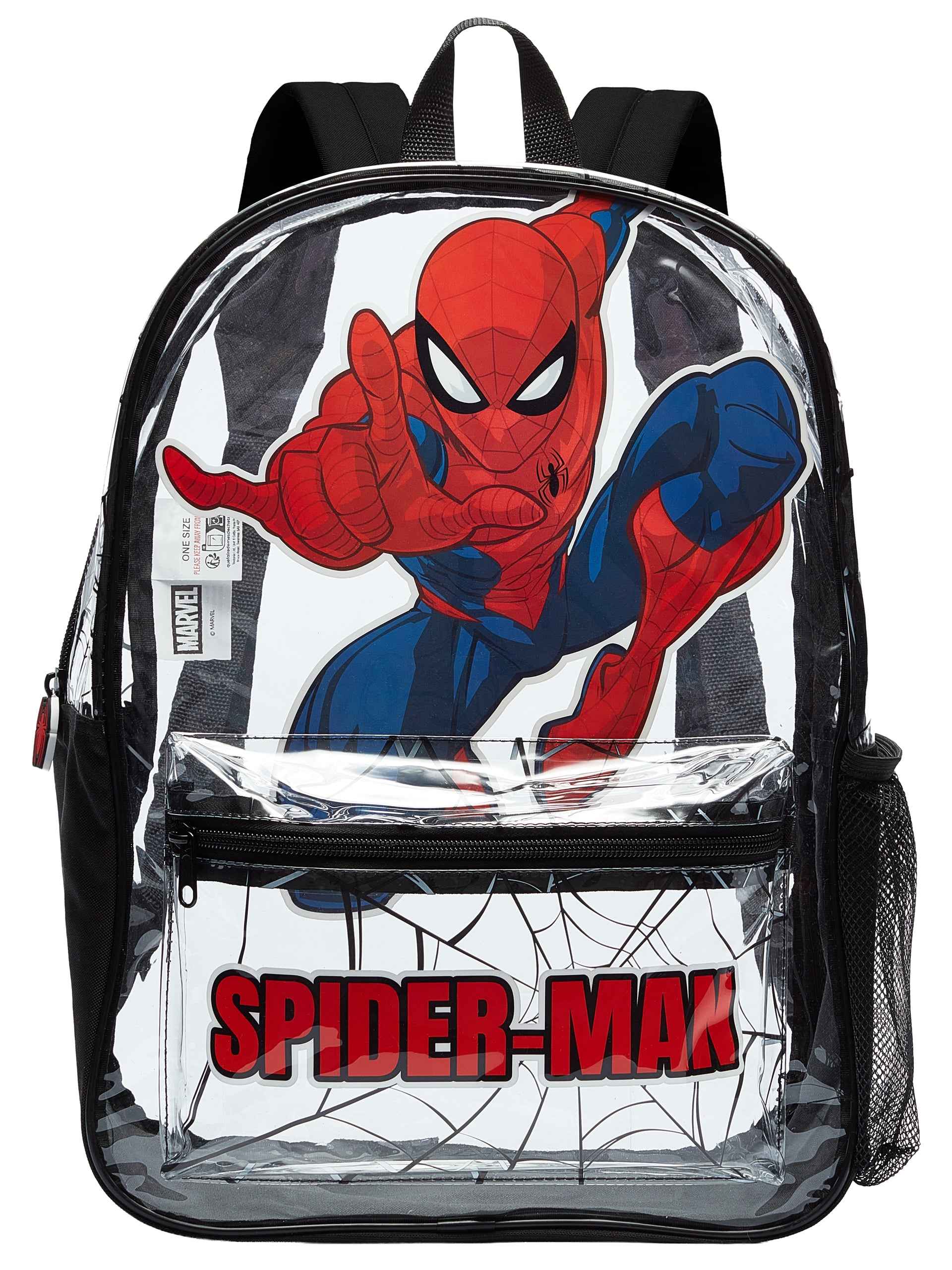 Marvel Spider-Man Clear Backpack