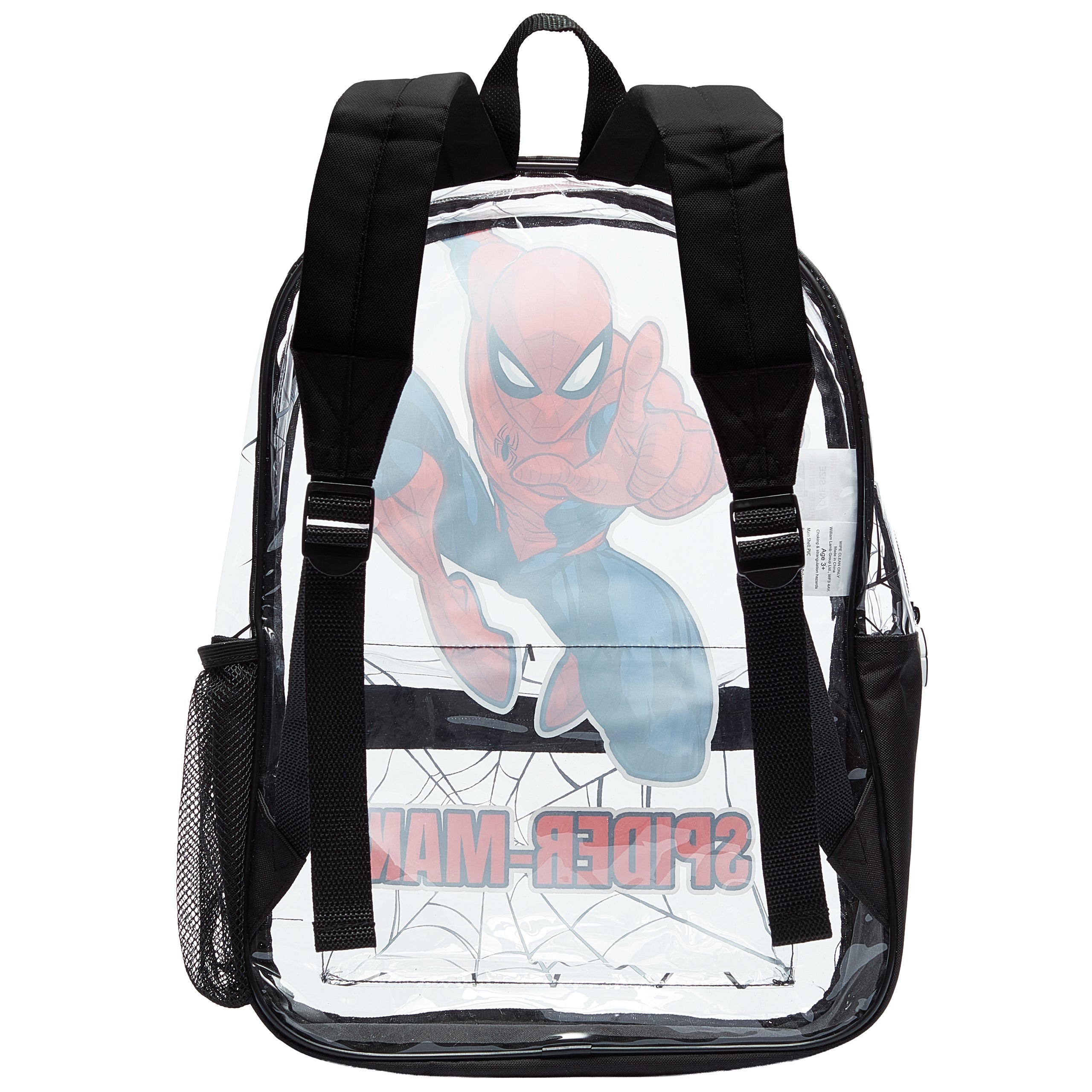 Marvel Spider-Man Clear Backpack
