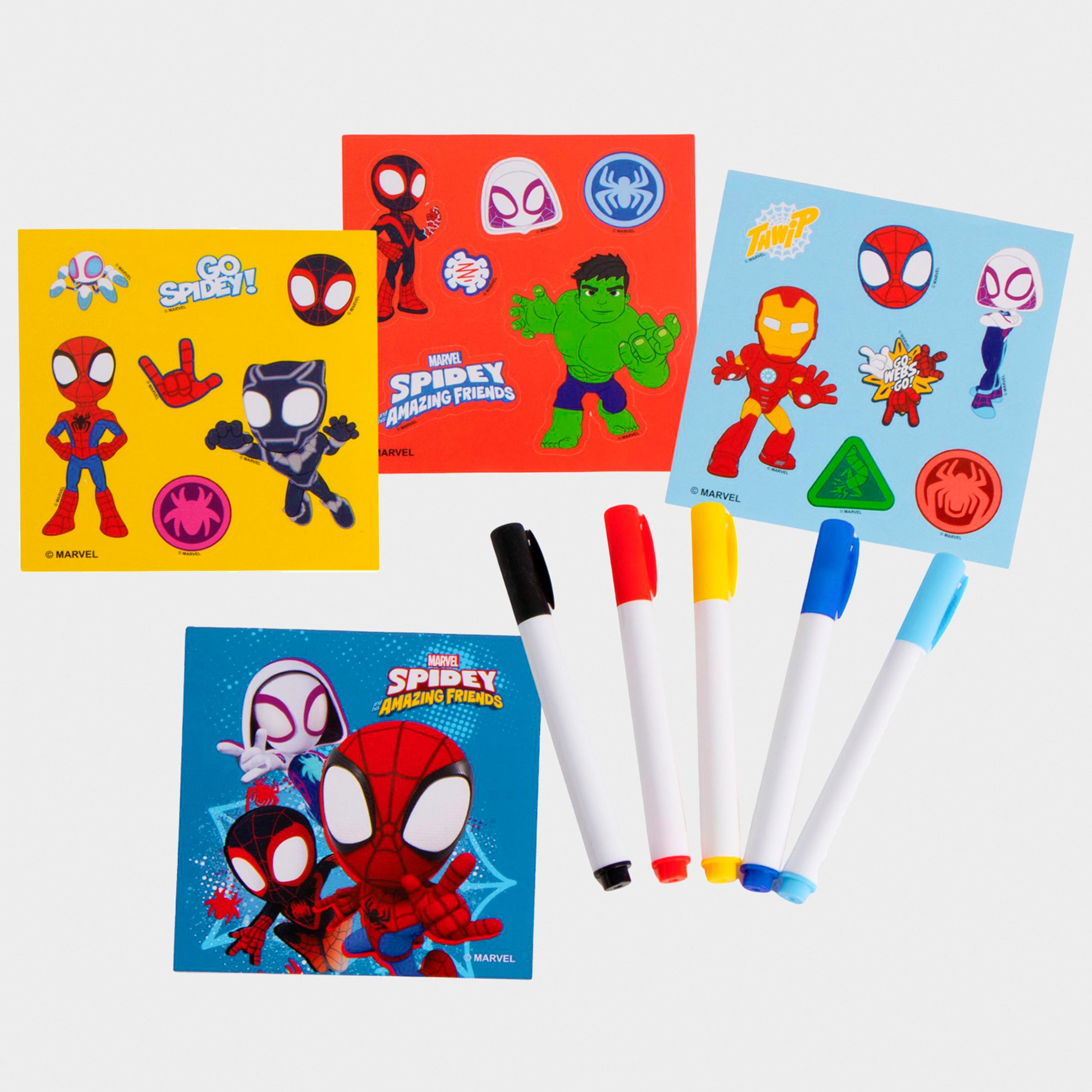 Spidey And His Amazing Friends Colour In Backpack Set