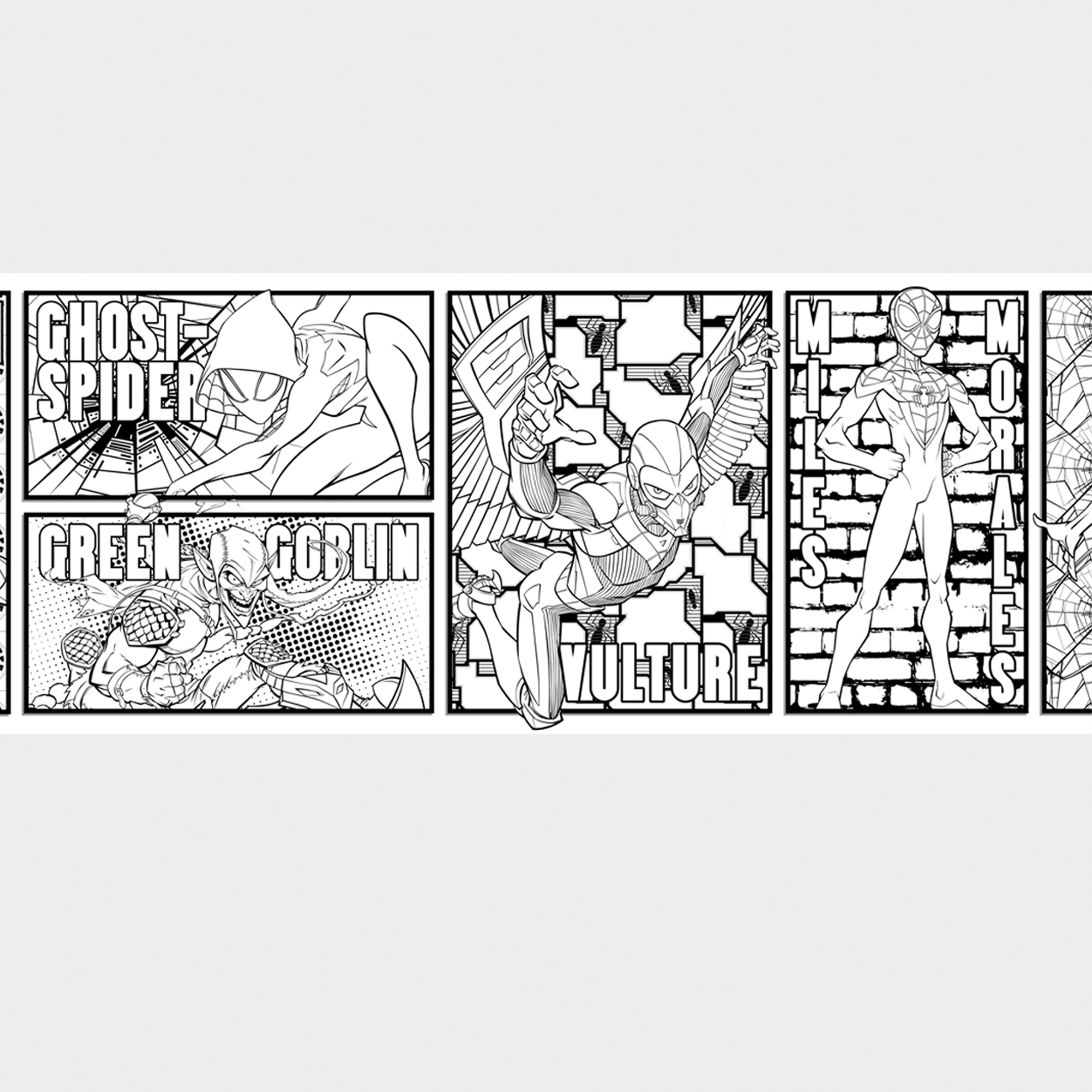 Spiderman Colouring Book