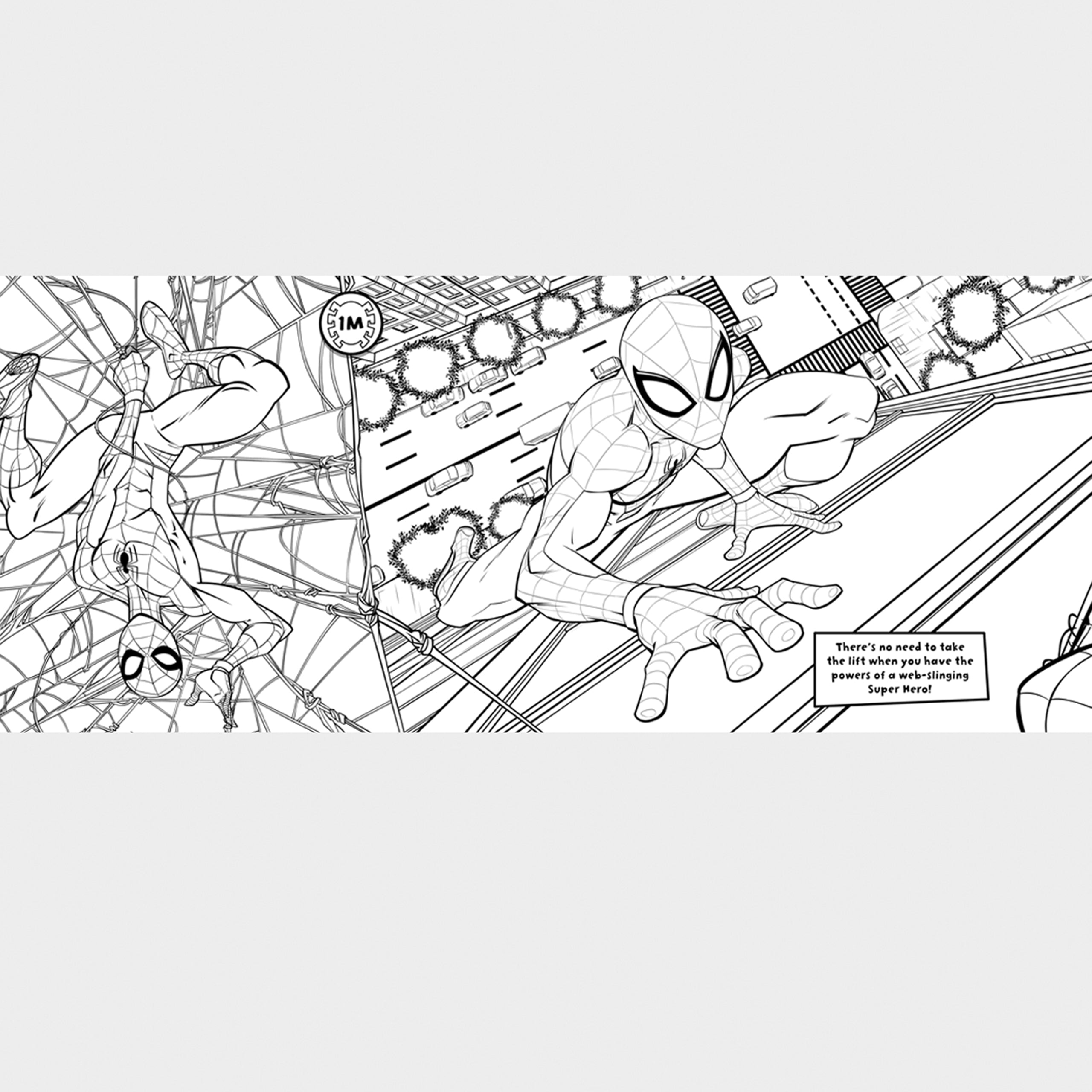 Spiderman Colouring Book