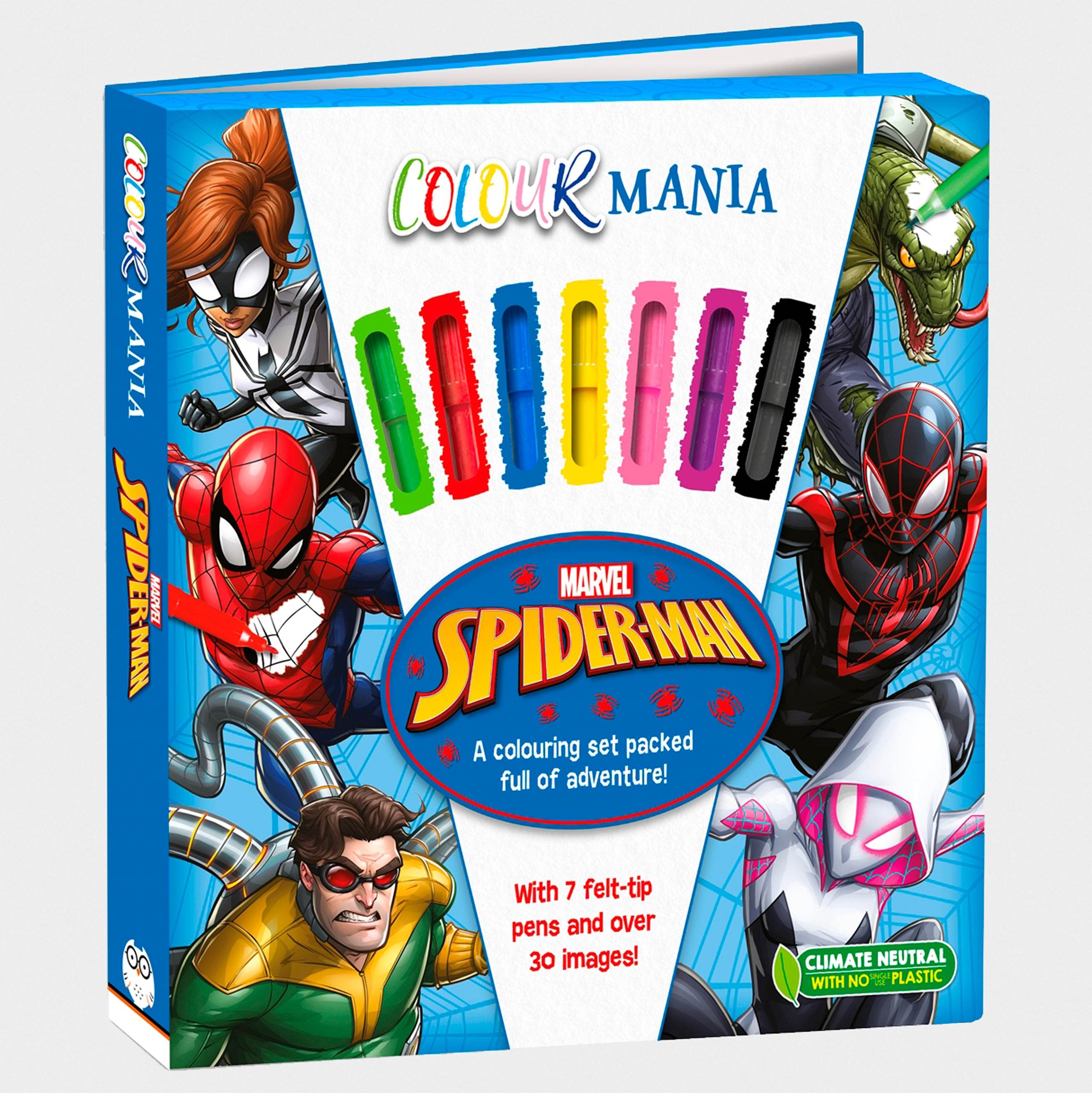 Marvel Spiderman Colouring Book - Character.com