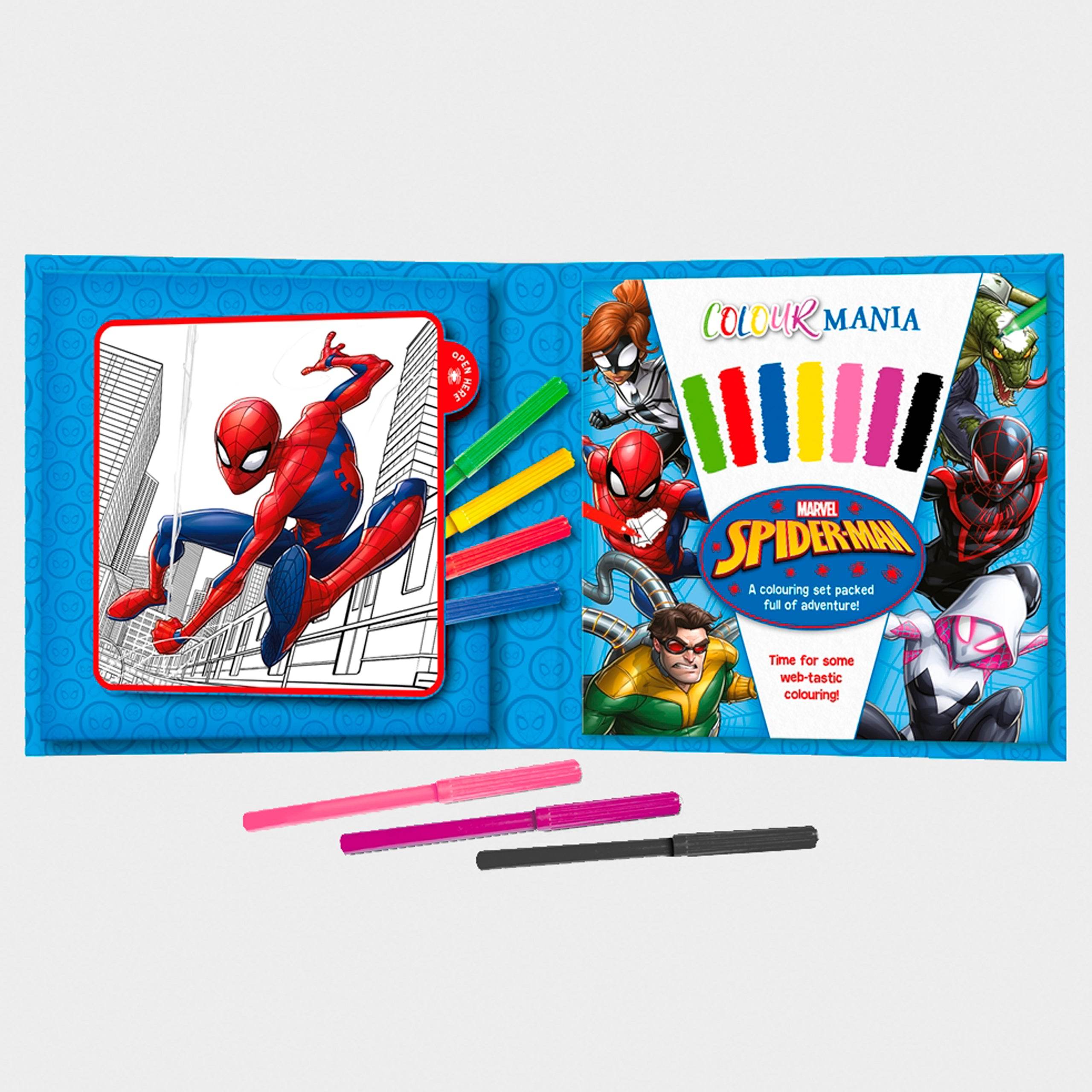 Marvel Spiderman Colouring Book - Character.com