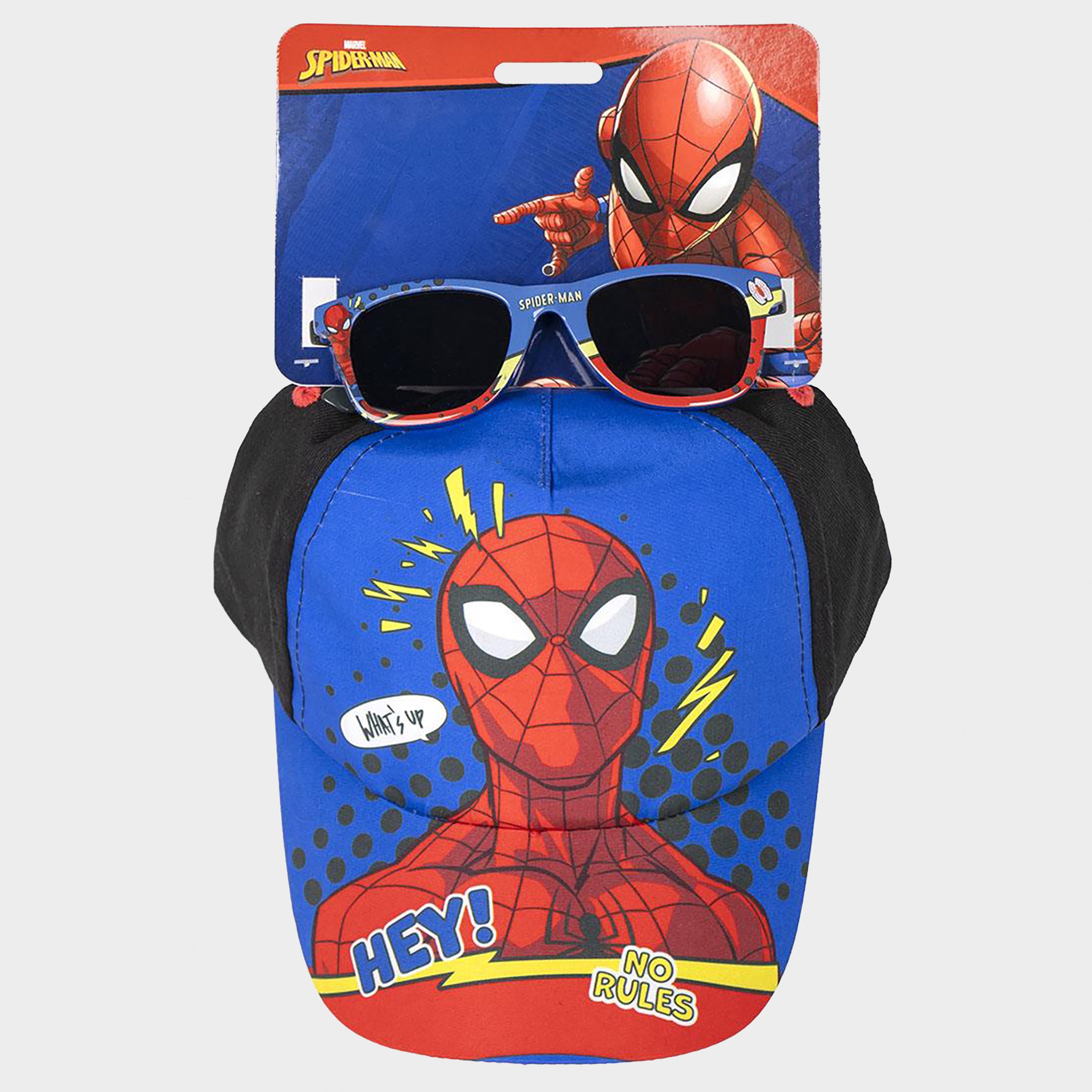 Spiderman Hat & Sunglasses Set