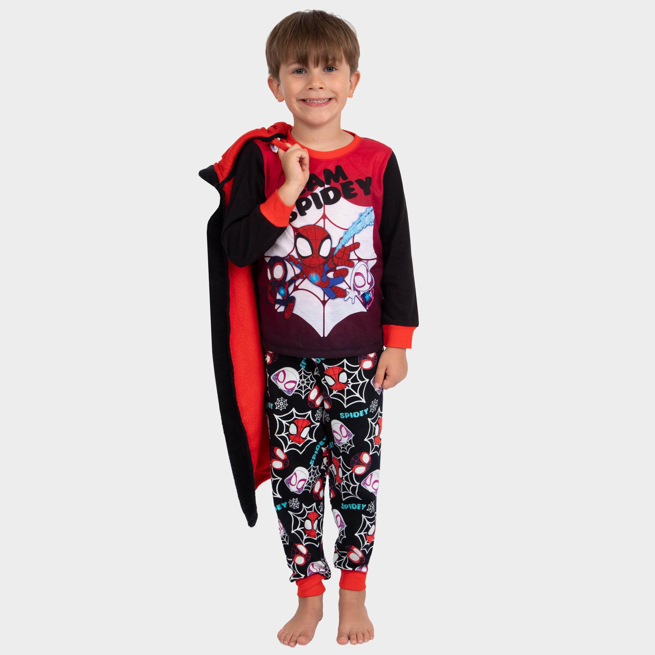 Spidey And Friends Pyjamas And Dressing Gown - Character.com