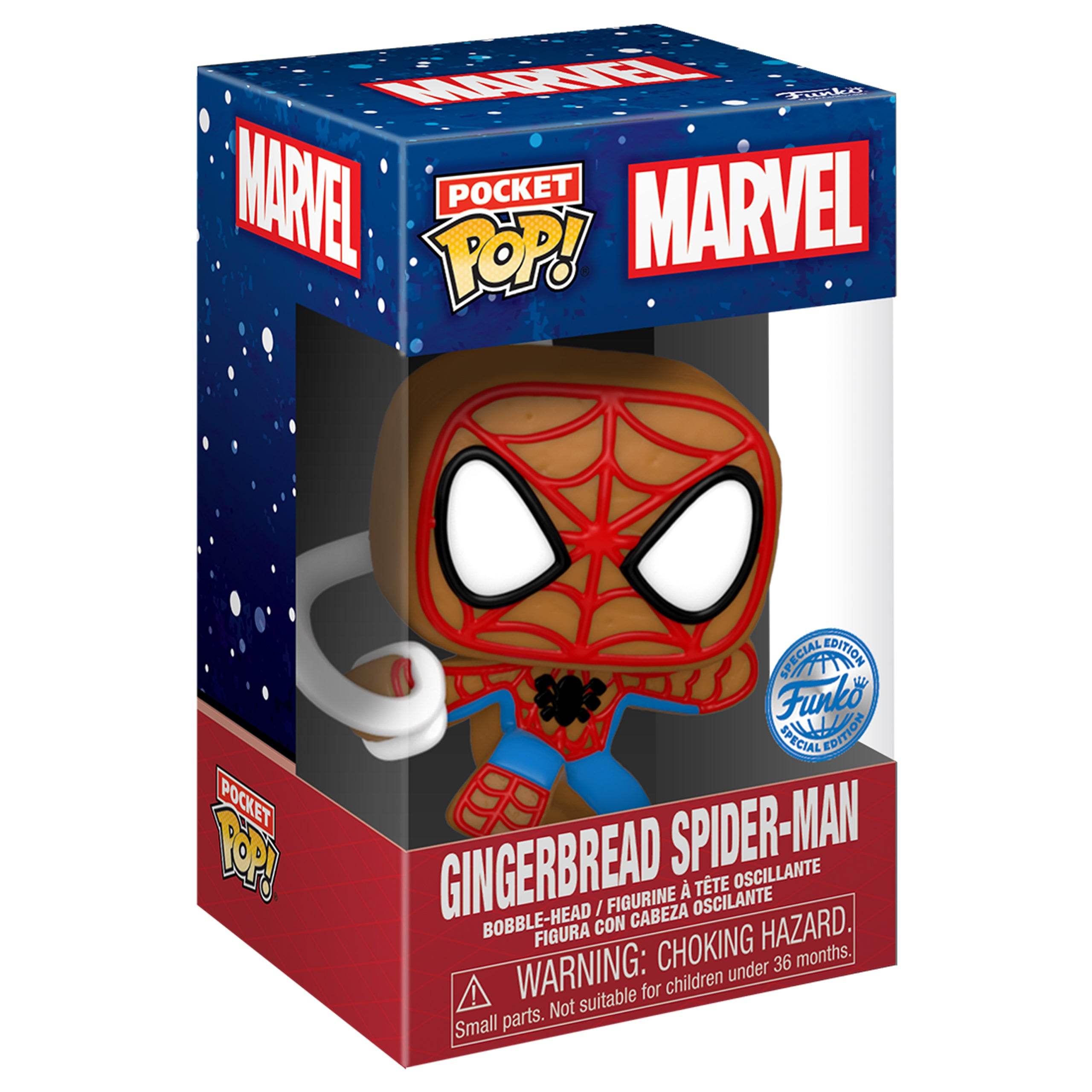Funko Marvel Spiderman Christmas Pocket Pop And T-Shirt - Character.com