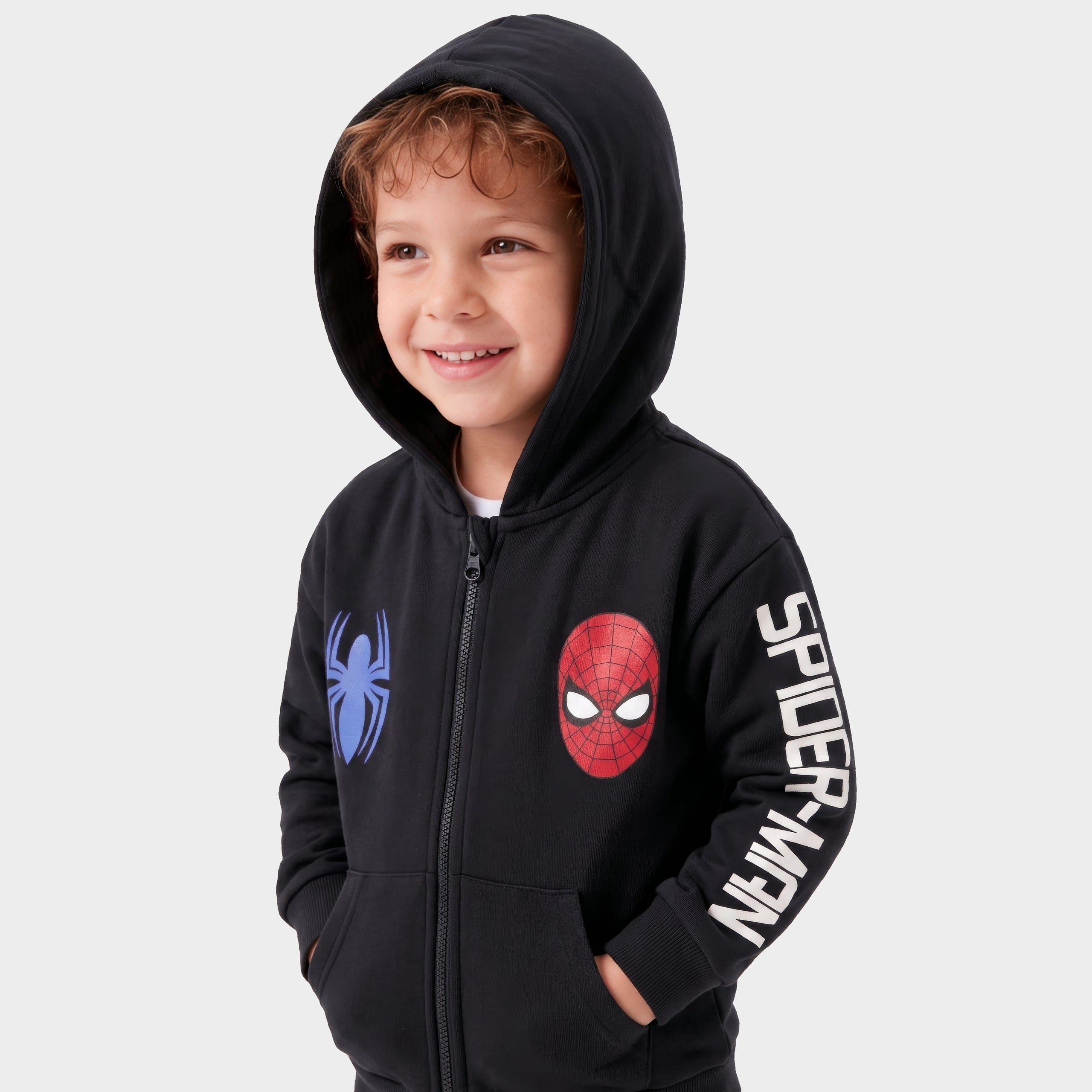 Marvel Spiderman Zip Thru Hoodie