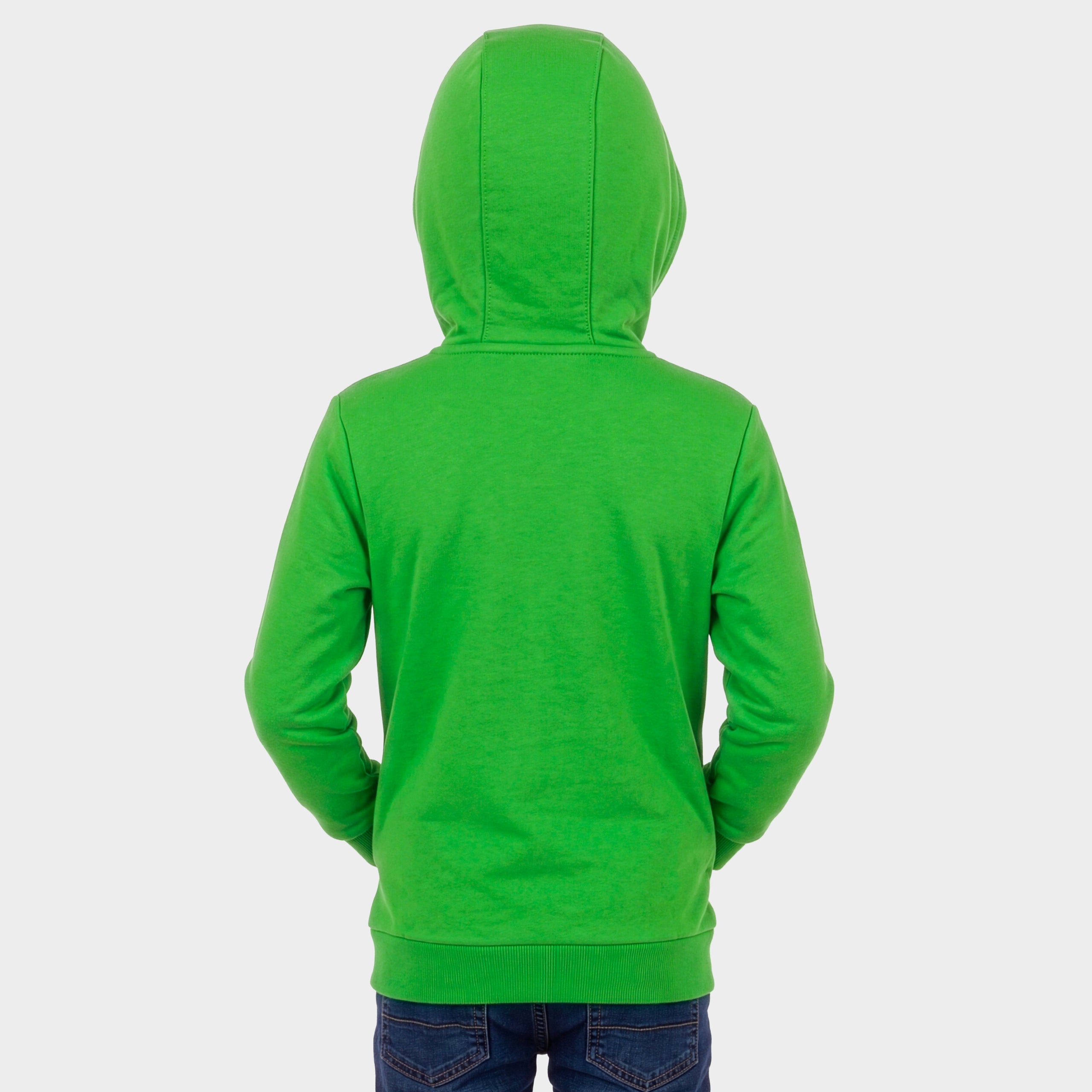 Zip Through Super Mario Hoodie - Luigi