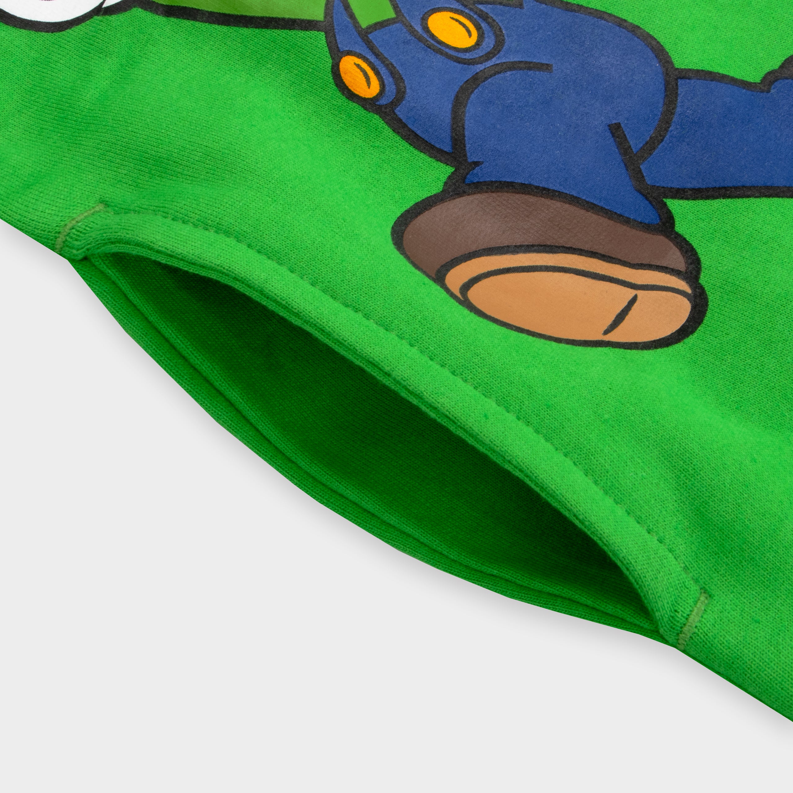 Zip Through Super Mario Hoodie - Luigi