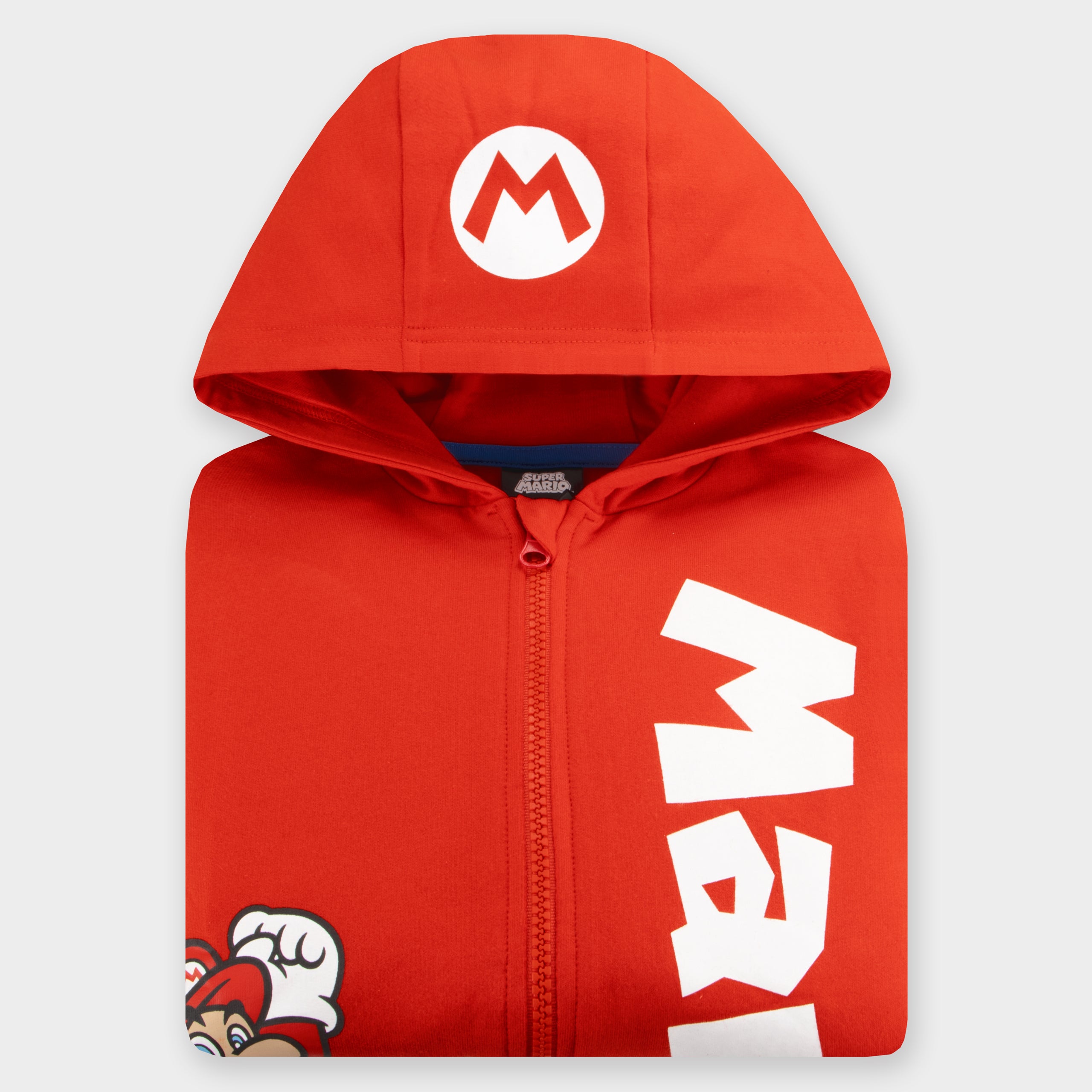 Zip Through Super Mario Hoodie